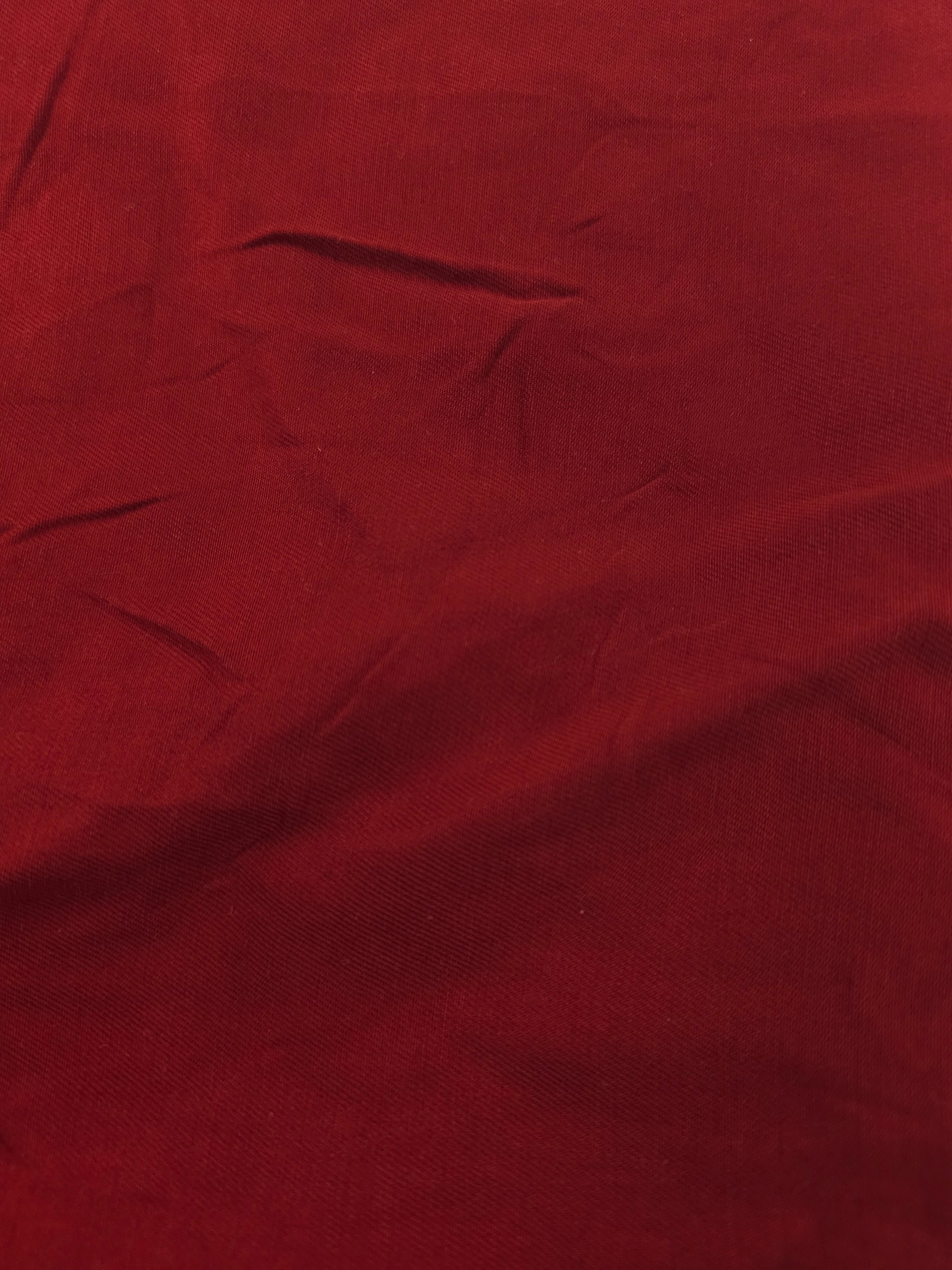 Burgandy Modal Viscose- 1m piece