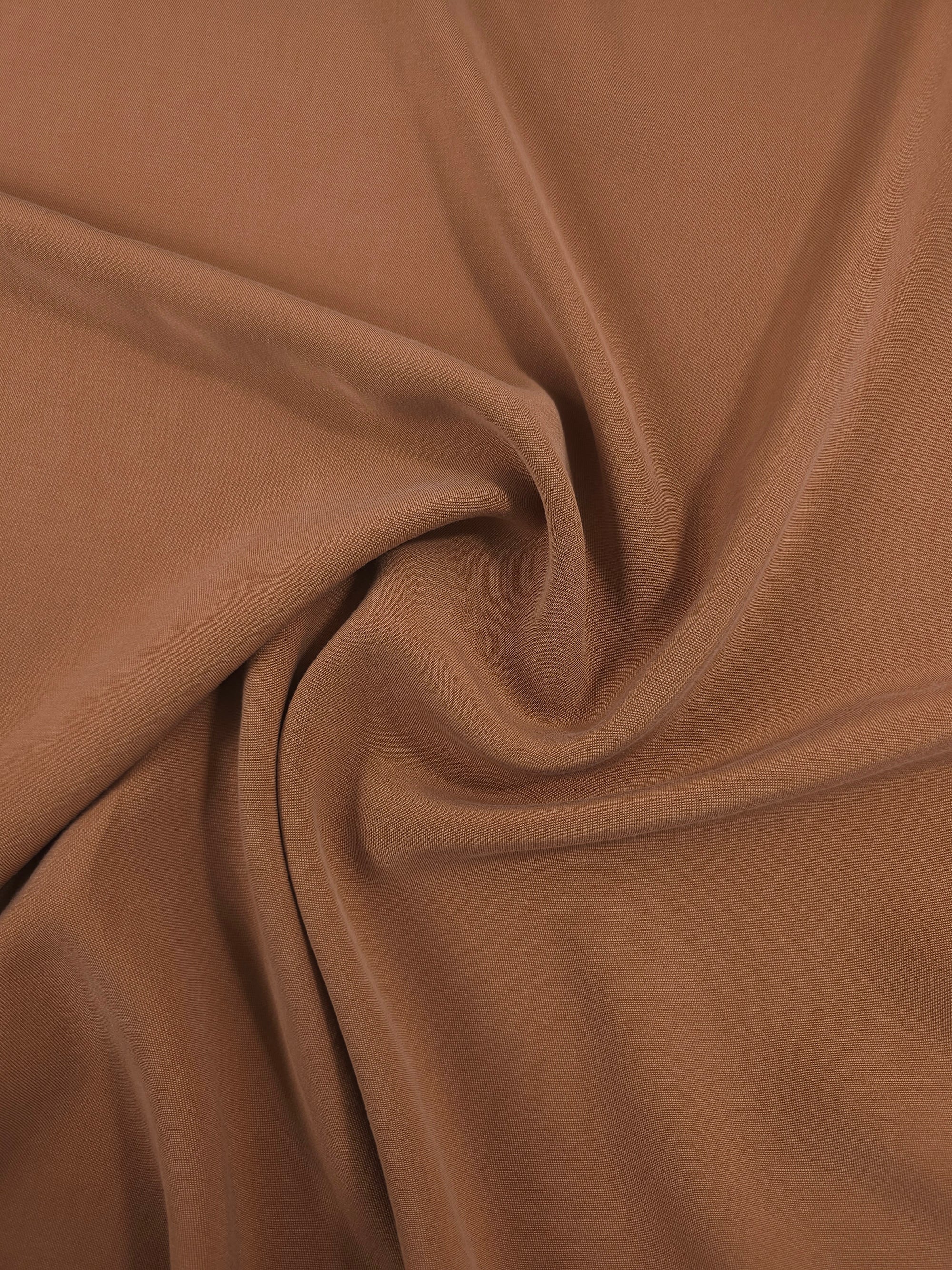 Apricot Orange Cupro Viscose