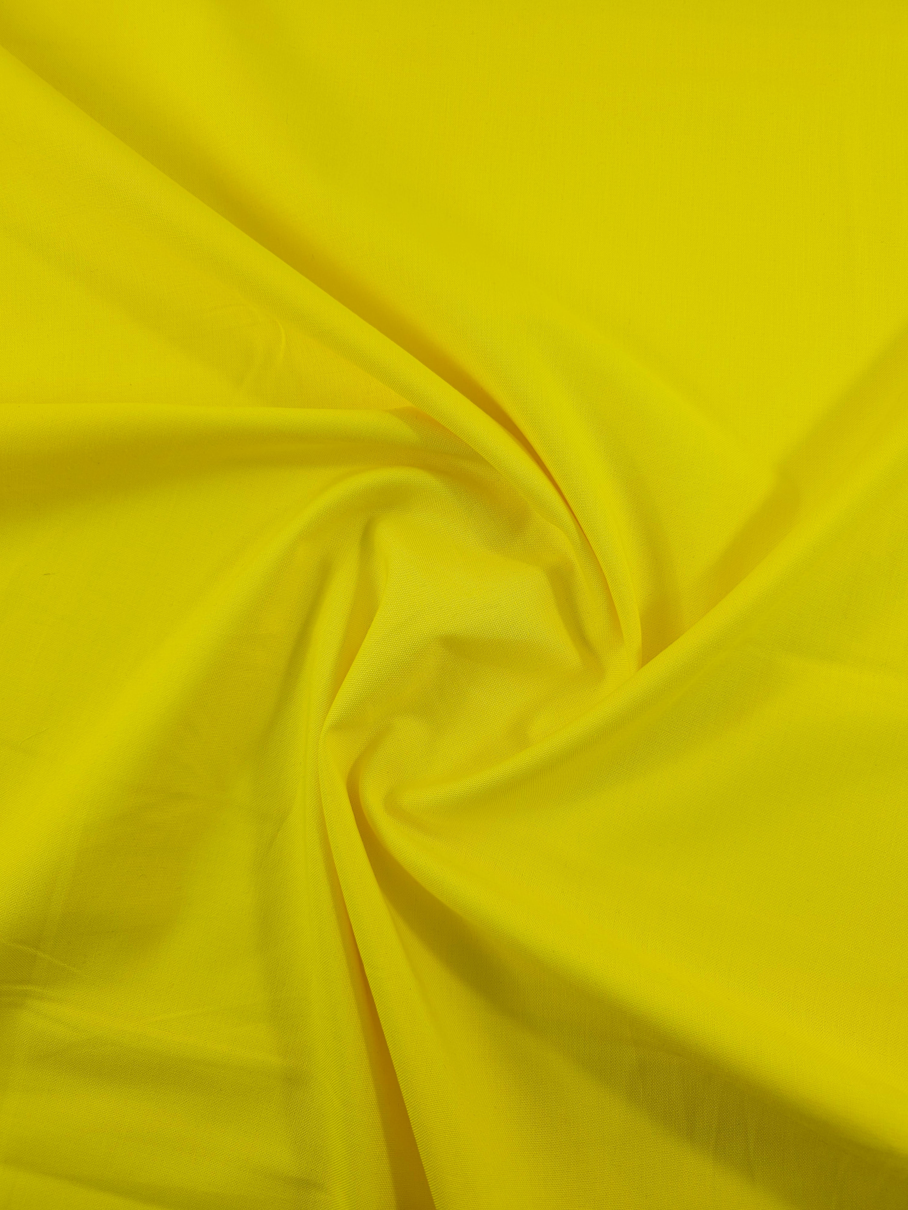 Yellow 100% Cotton