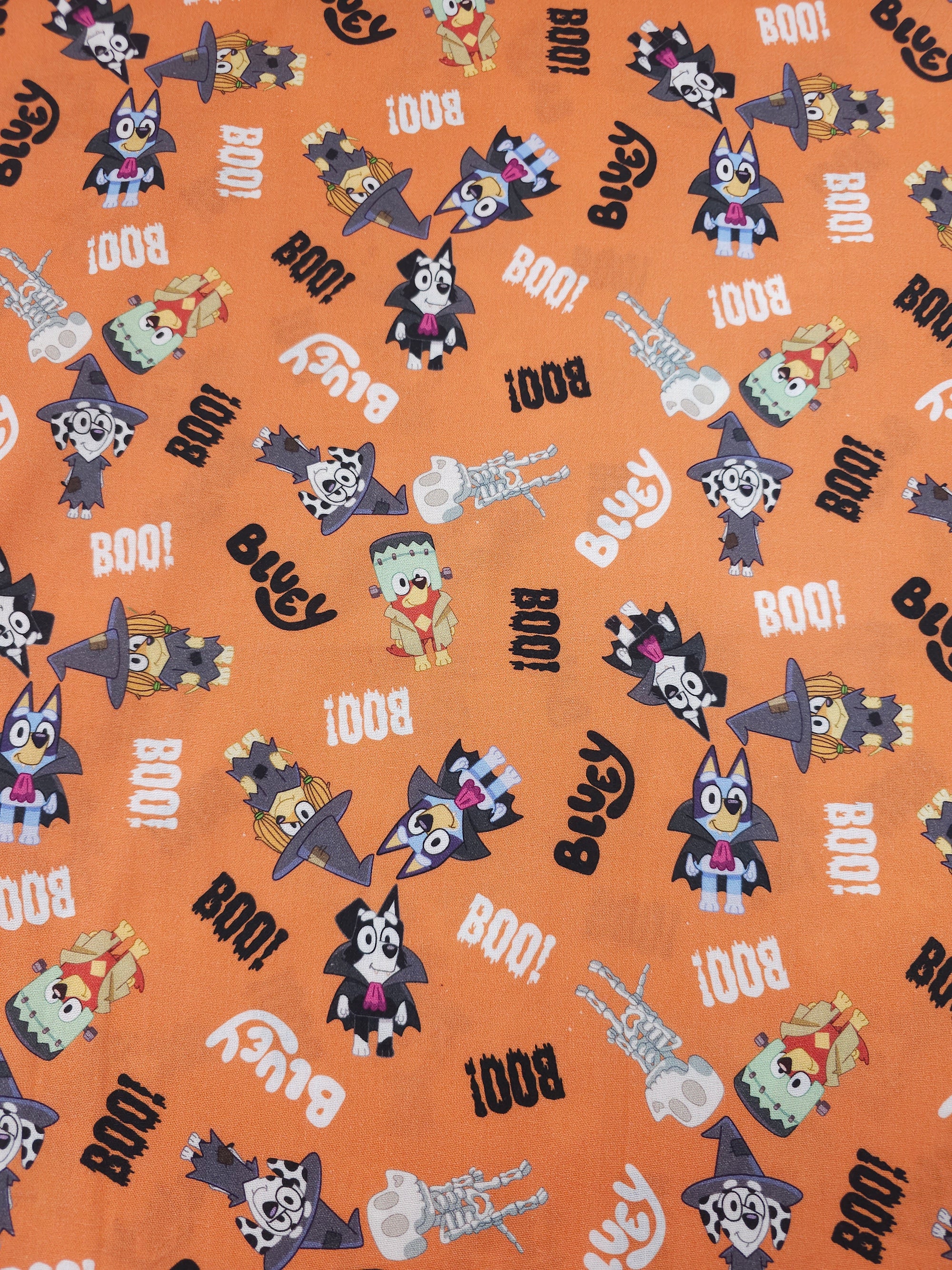 B*L*U*E*Y And B*I*N*G*O Halloween Costumes 100% Cotton