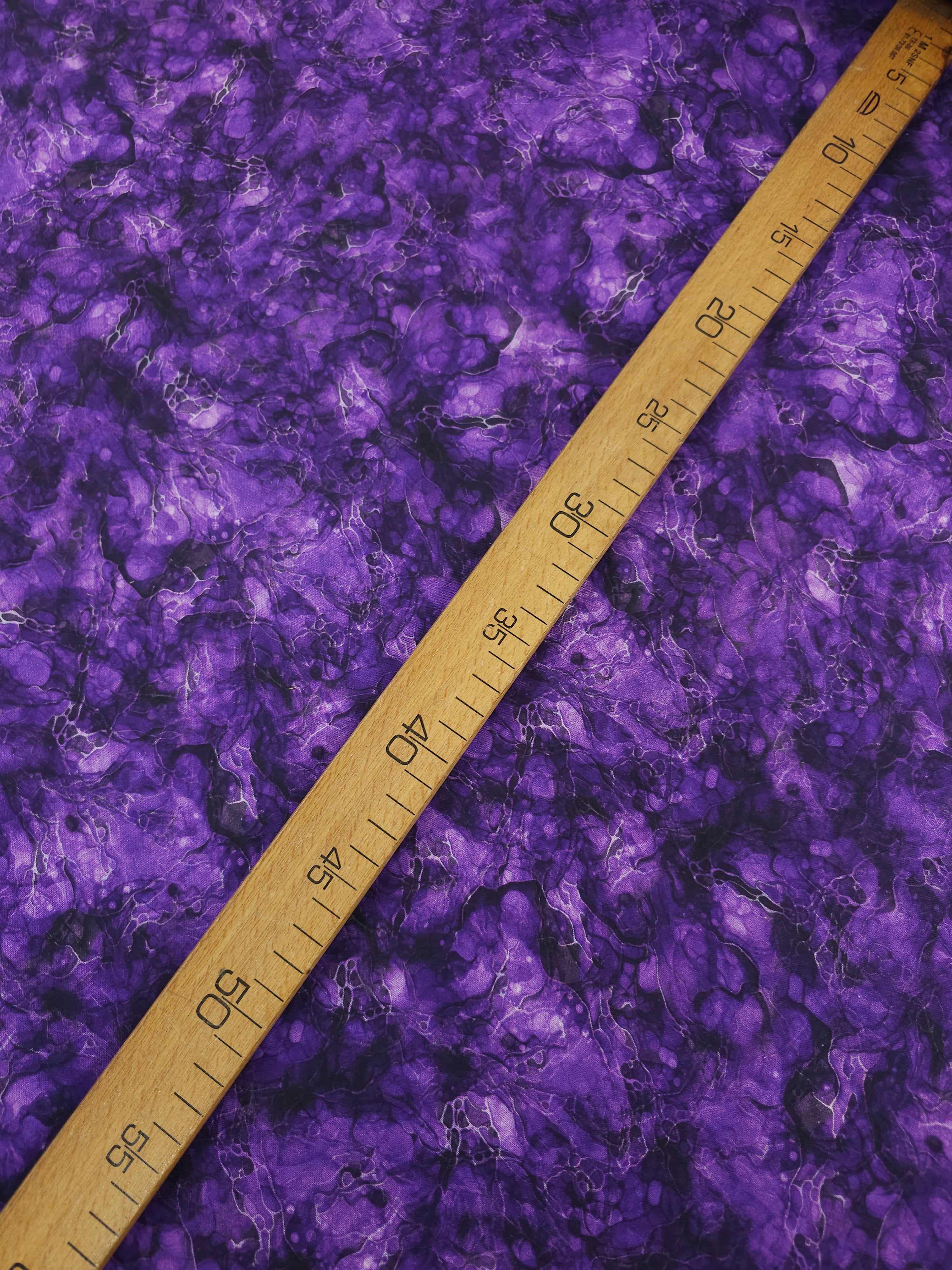 Purple Crystal Waters 100% Cotton 106" *EXTRA WIDE*