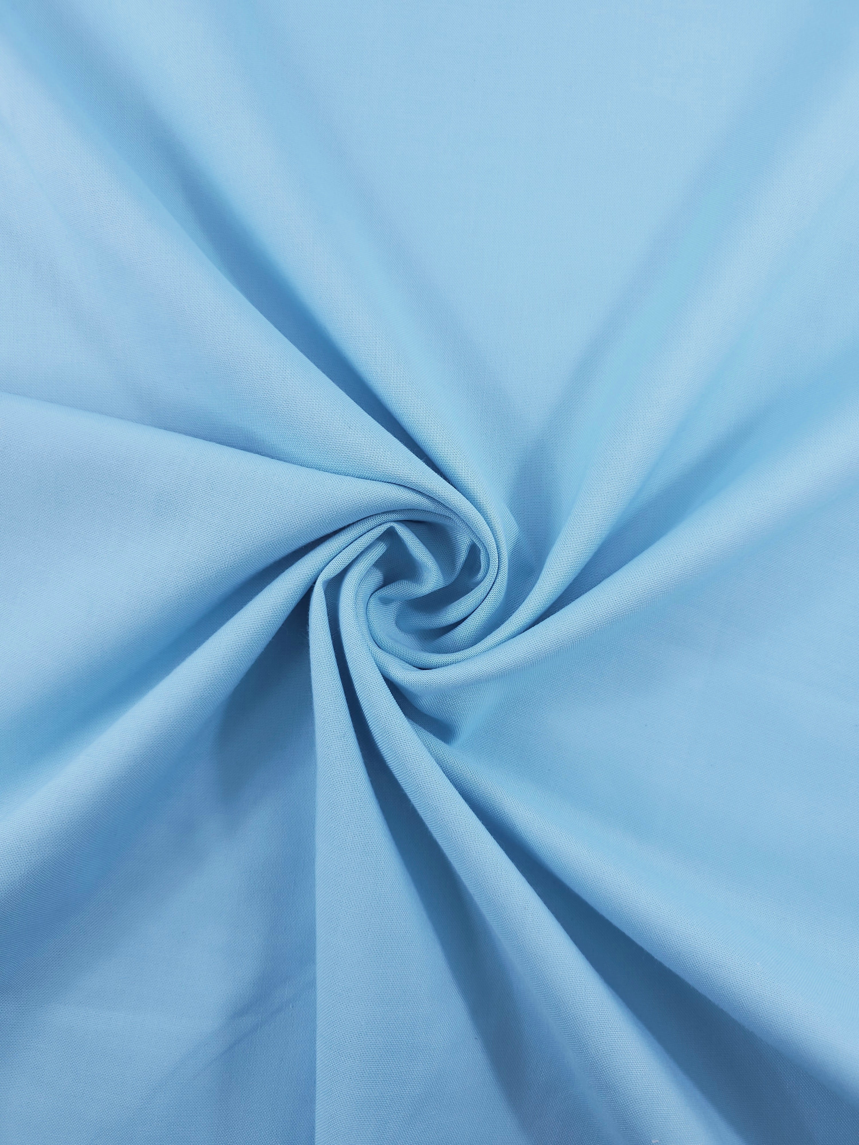 Sky Blue 100% Cotton