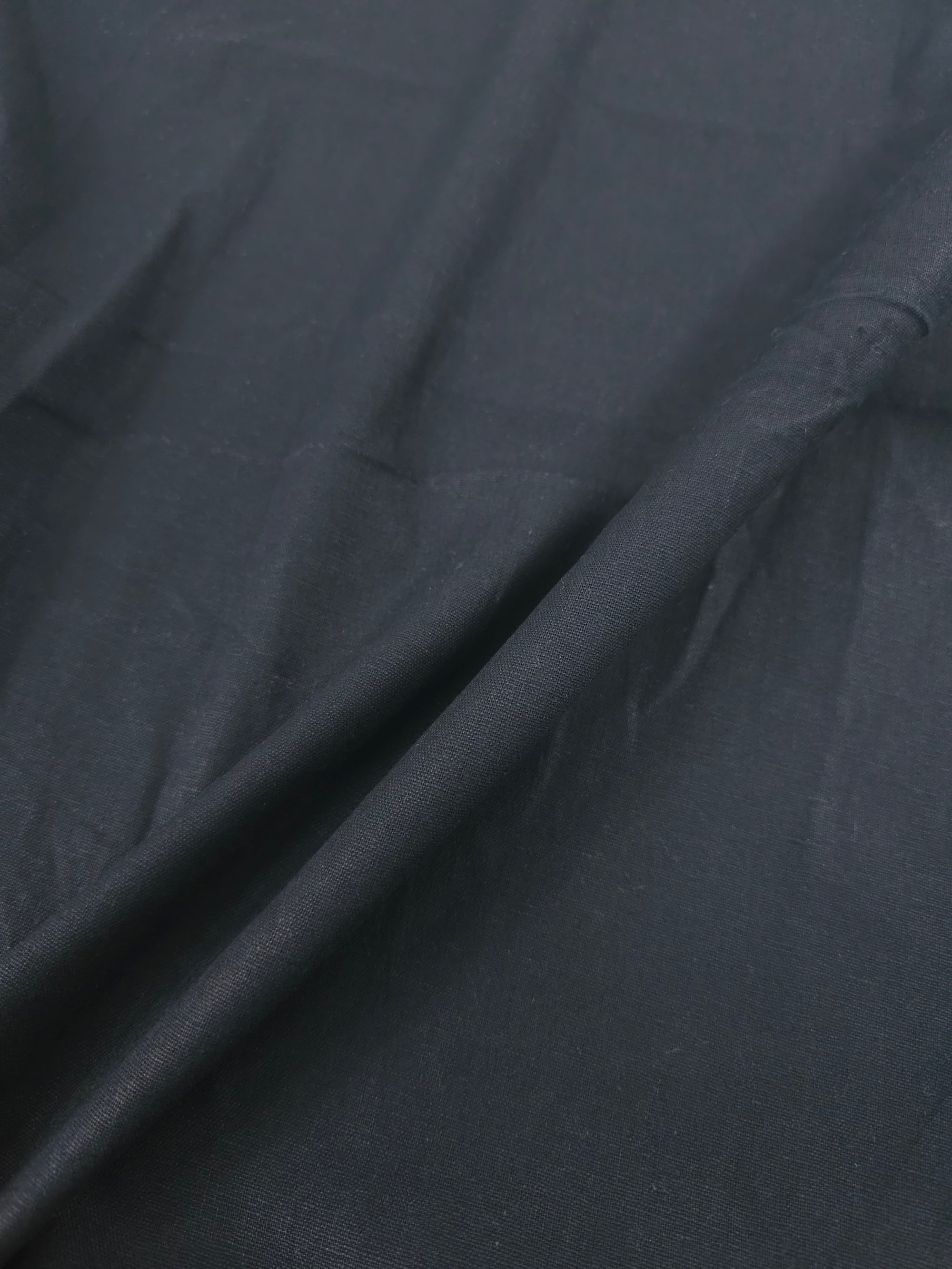 Black Flax Linen