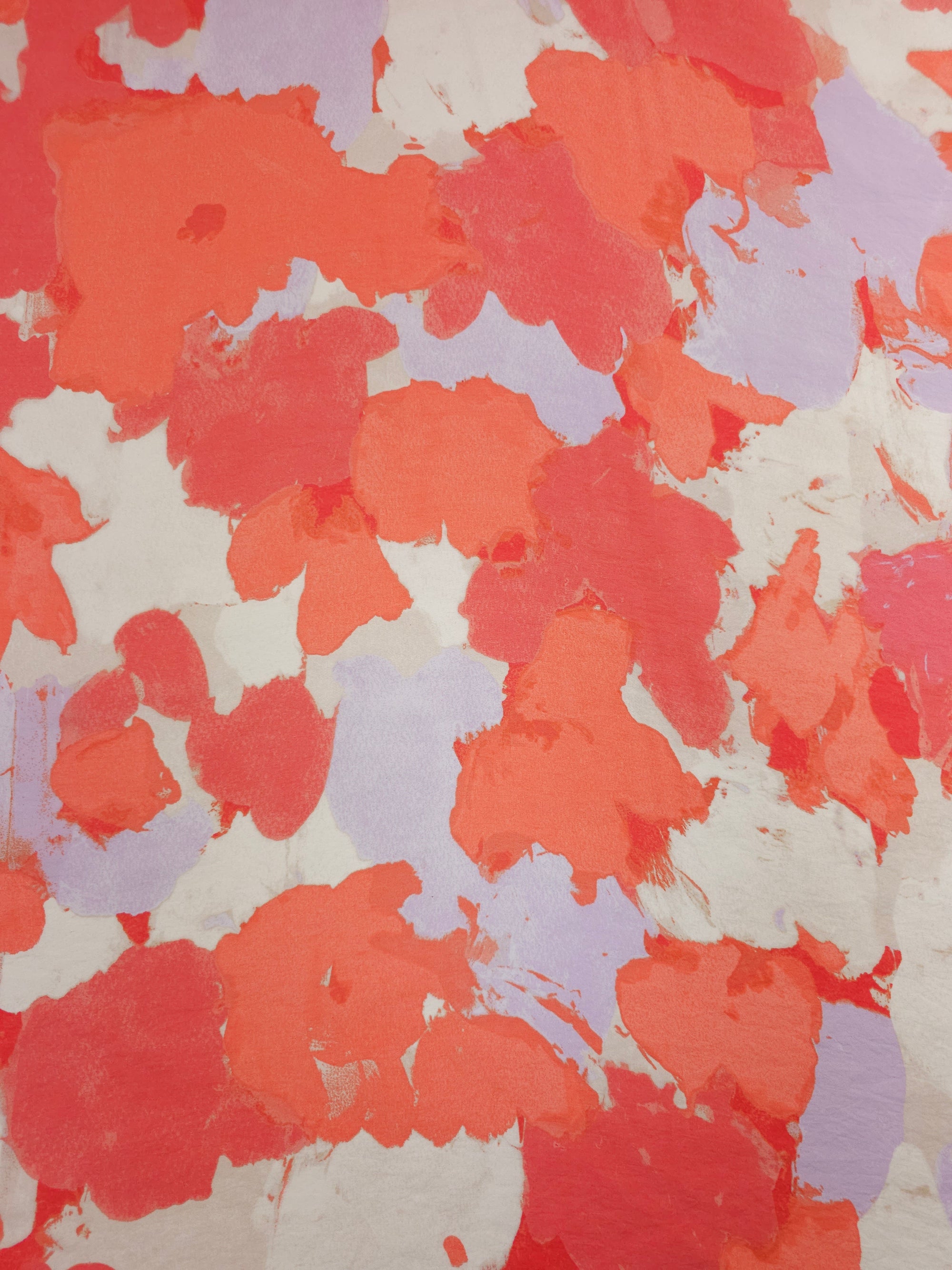 Coral/Lilac Watercolour Smudge Modal