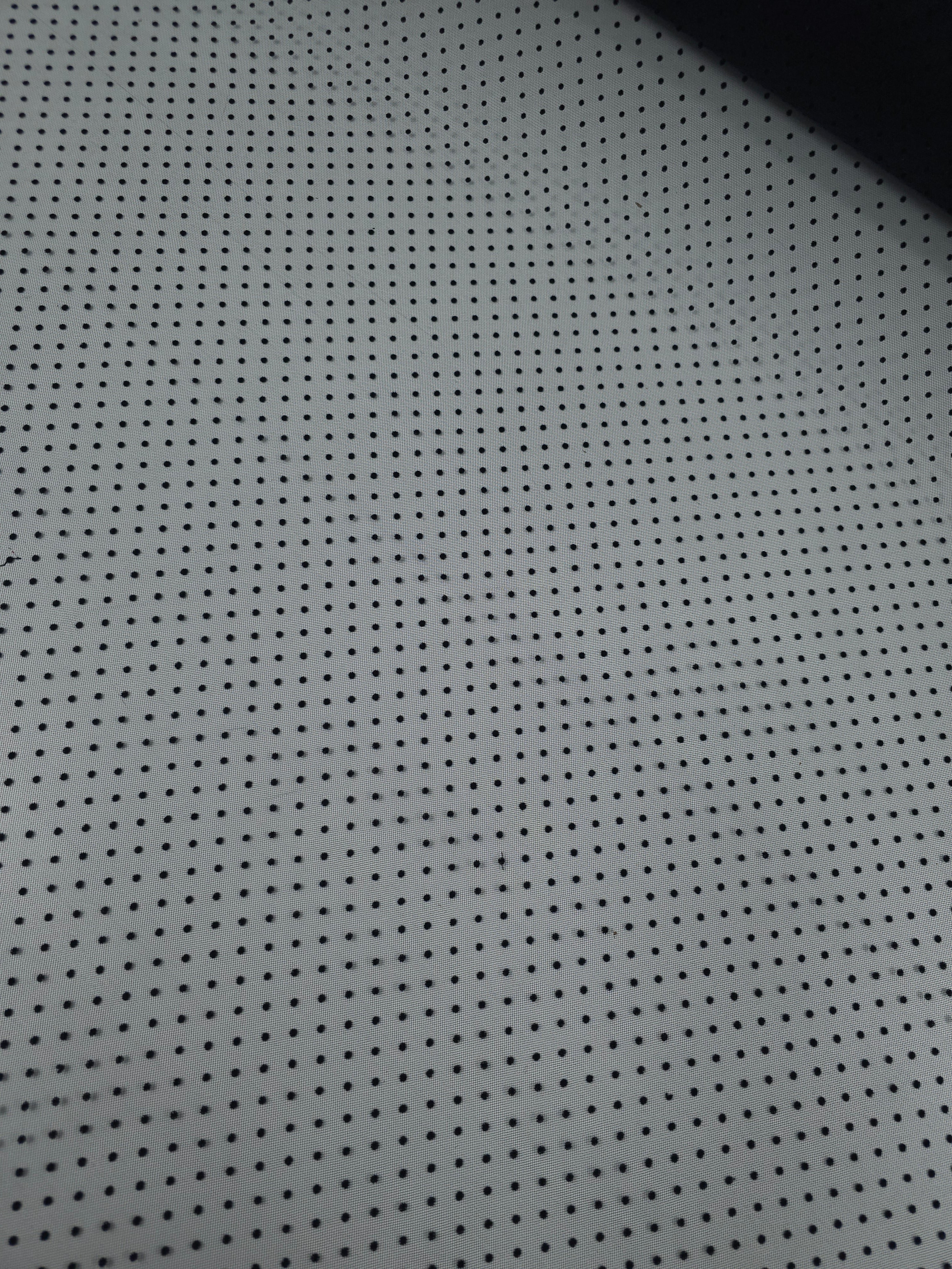 Black Mini Velvet Polka Net