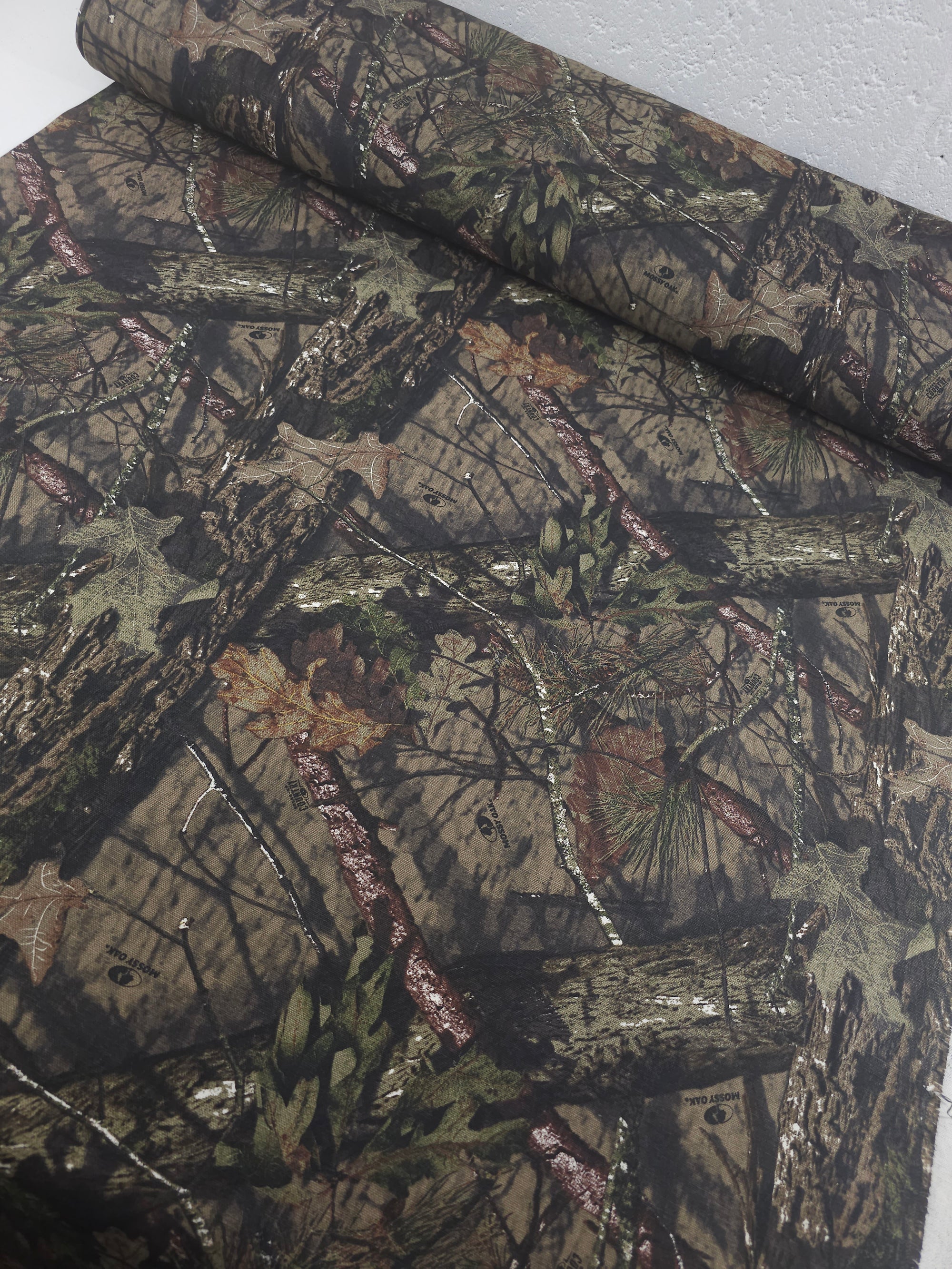 Bark Brown Tree Branches Canvas Cotton