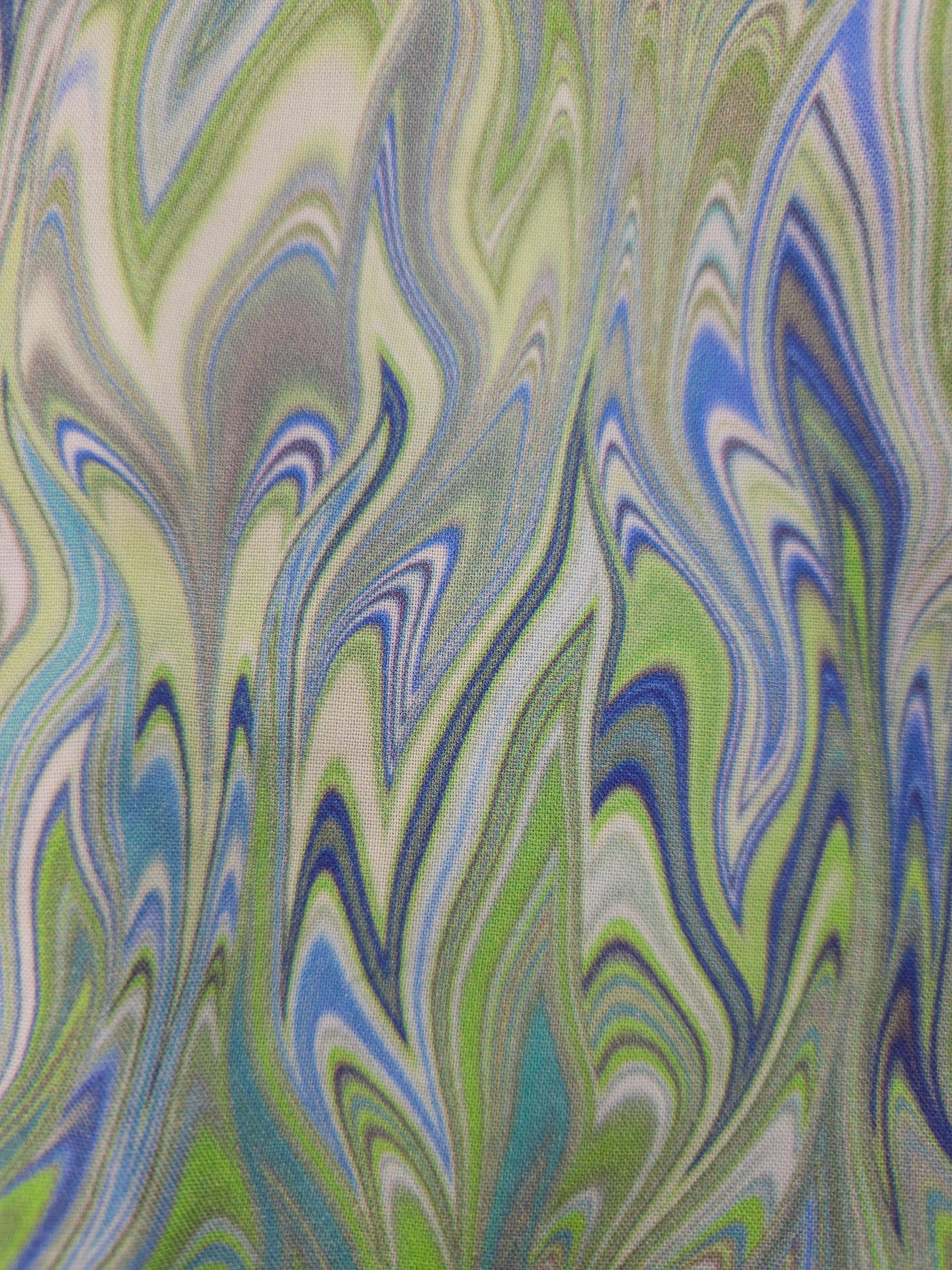 Grass sky blend Viscose- 2m piece
