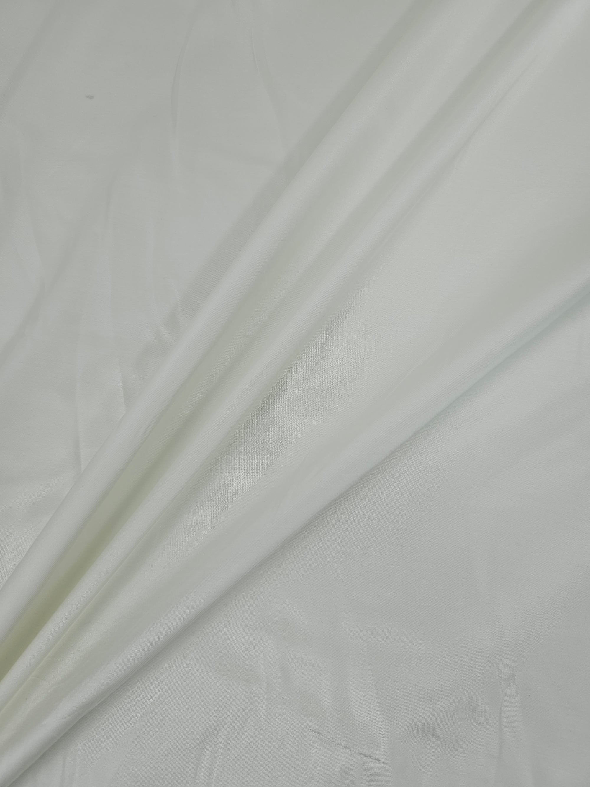 Off-White Lightweight Viscose Satin