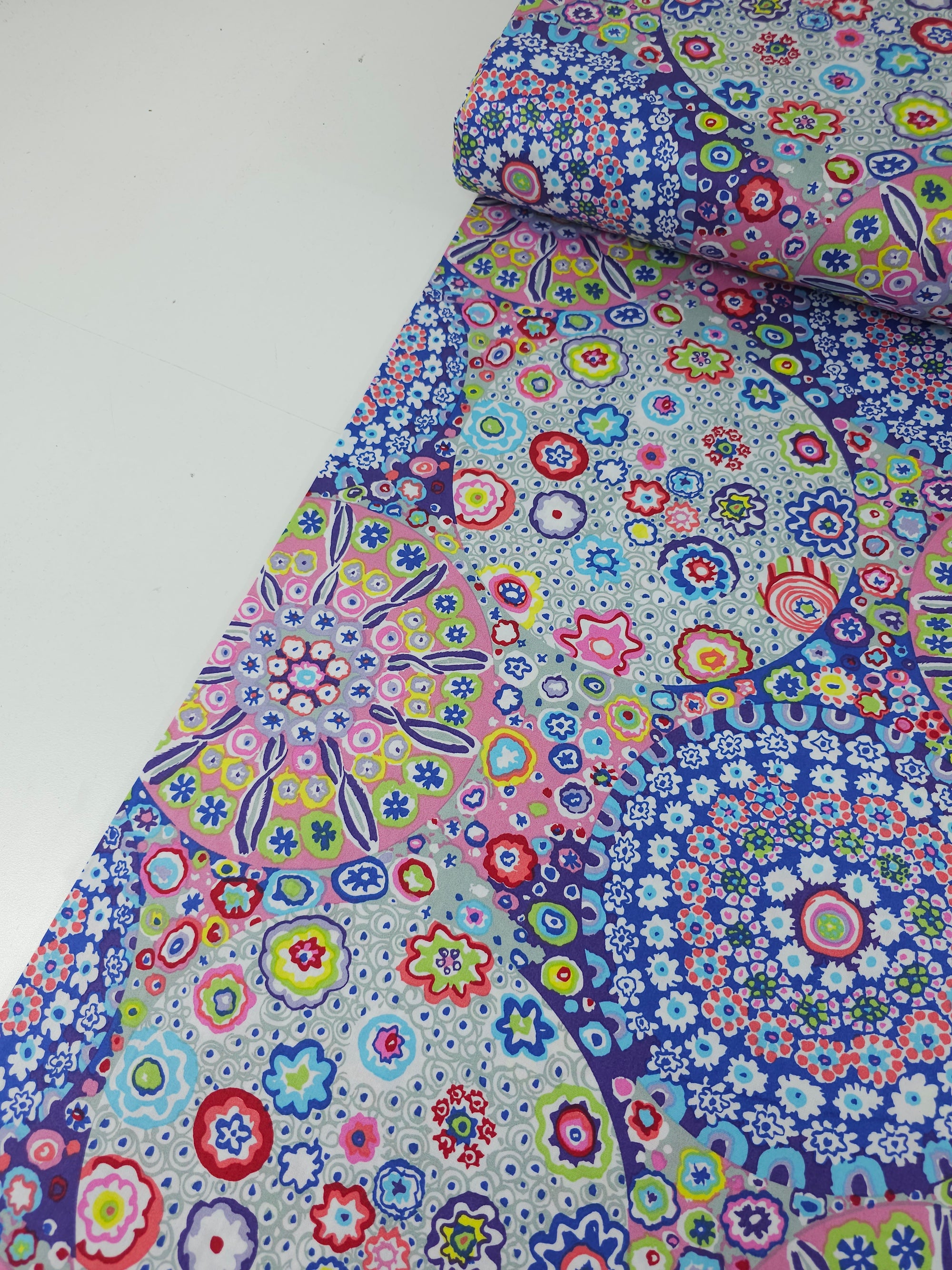 Spring Millefiore Cotton Sateen 108" - Kaffe Fassett *EXTRA WIDE*