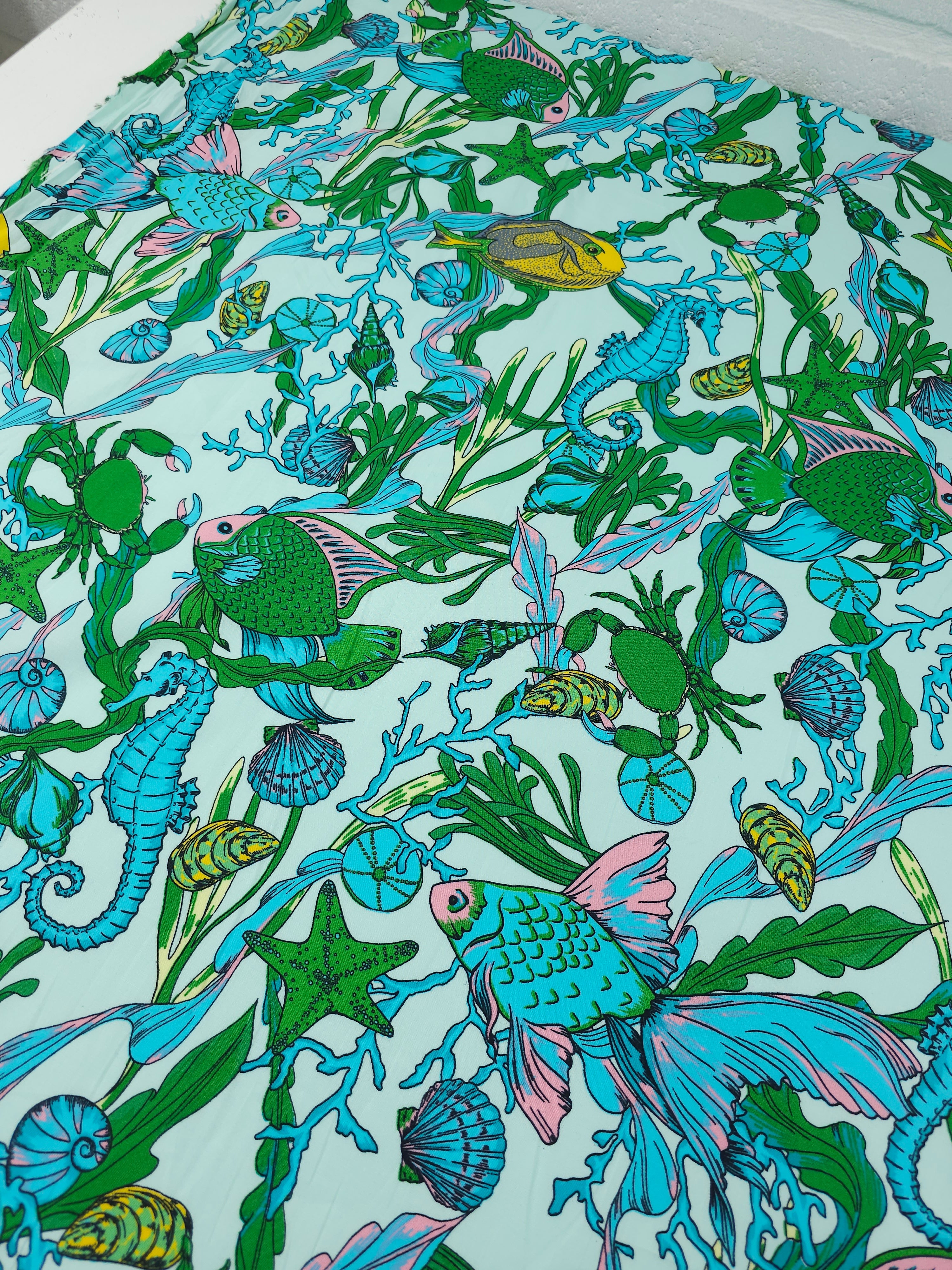 Under The Sea Cotton Poplin *KATE SPADE*