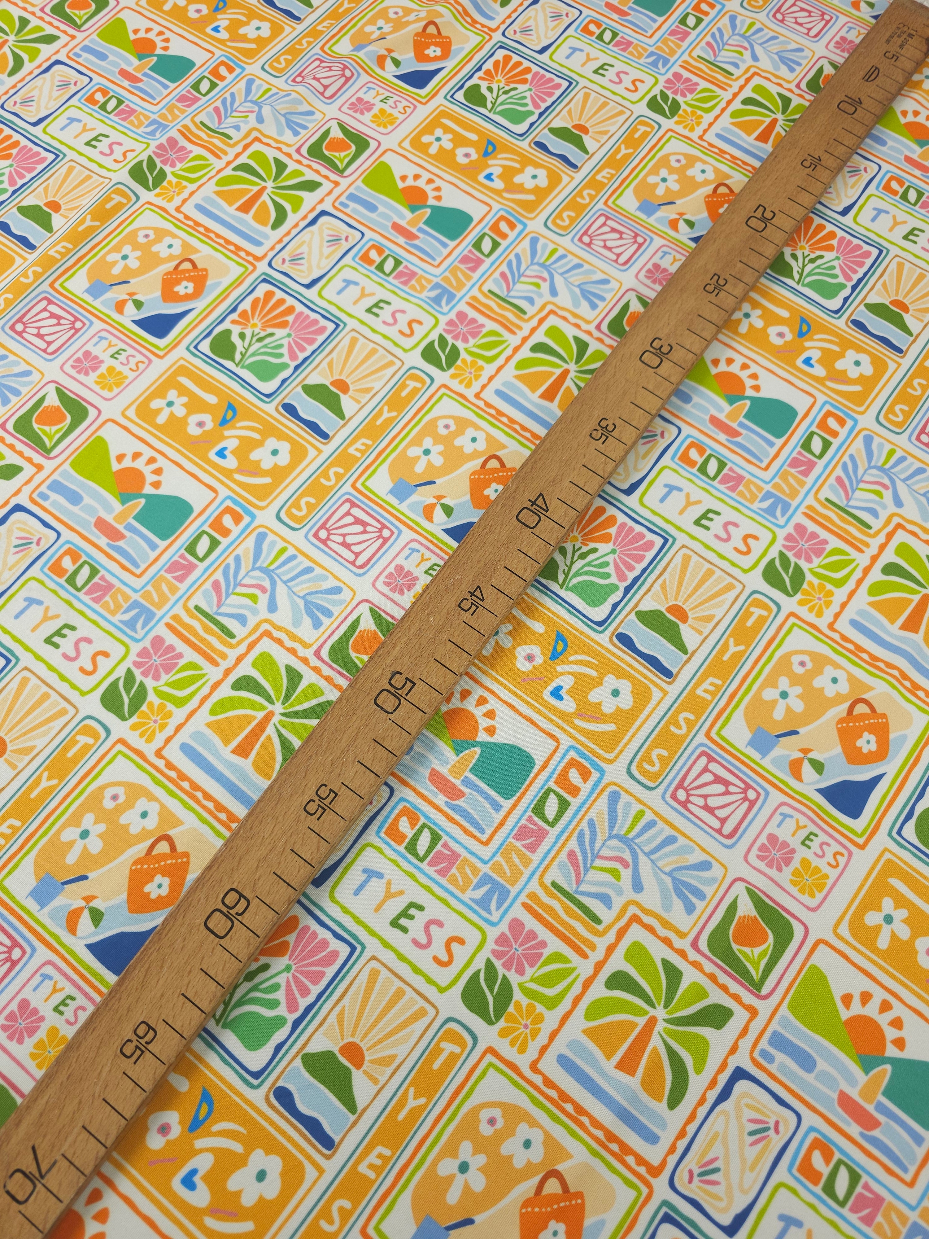 Tyess Beach Slinky Rayon Jersey