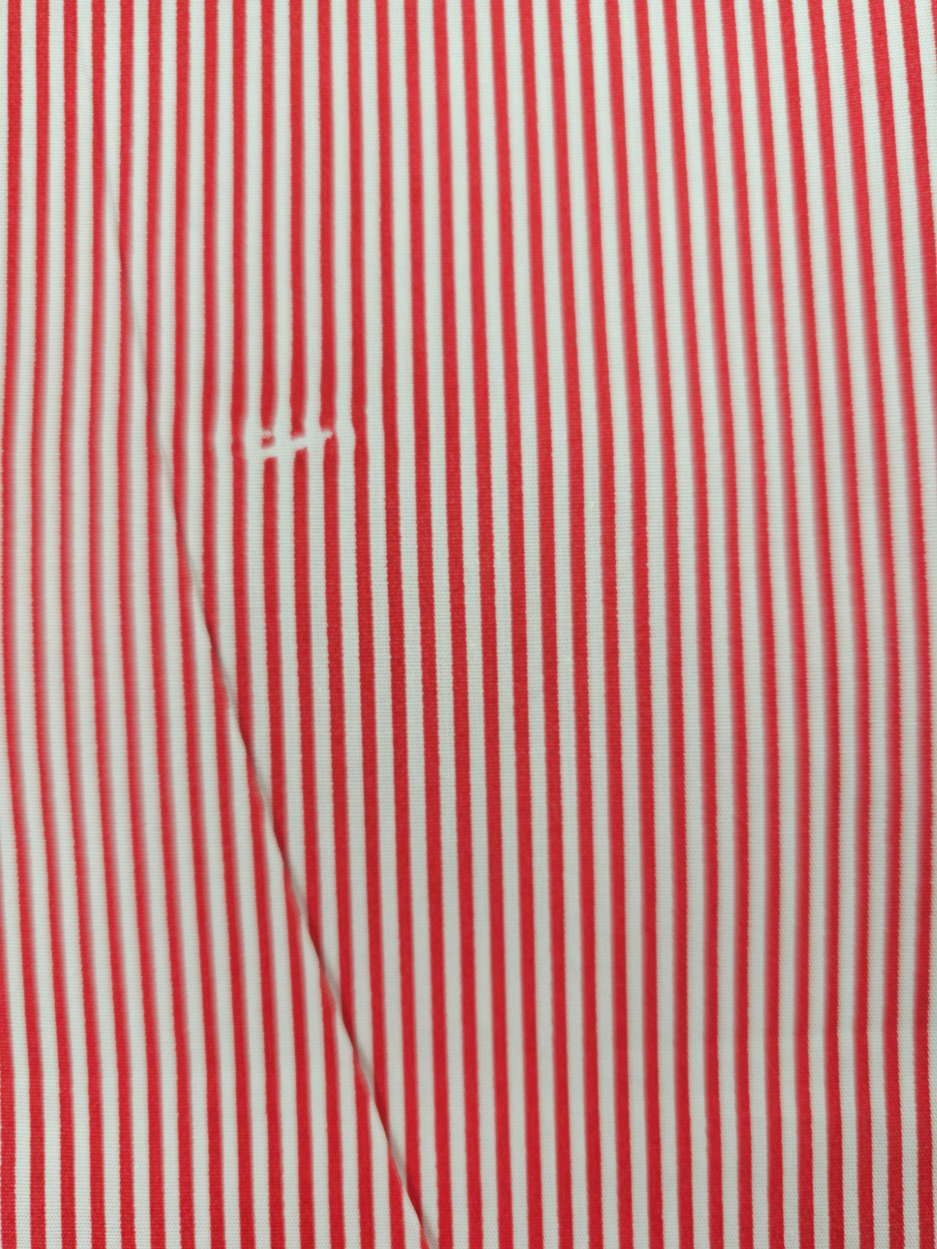 Red stripe Cotton- 2.1m piece