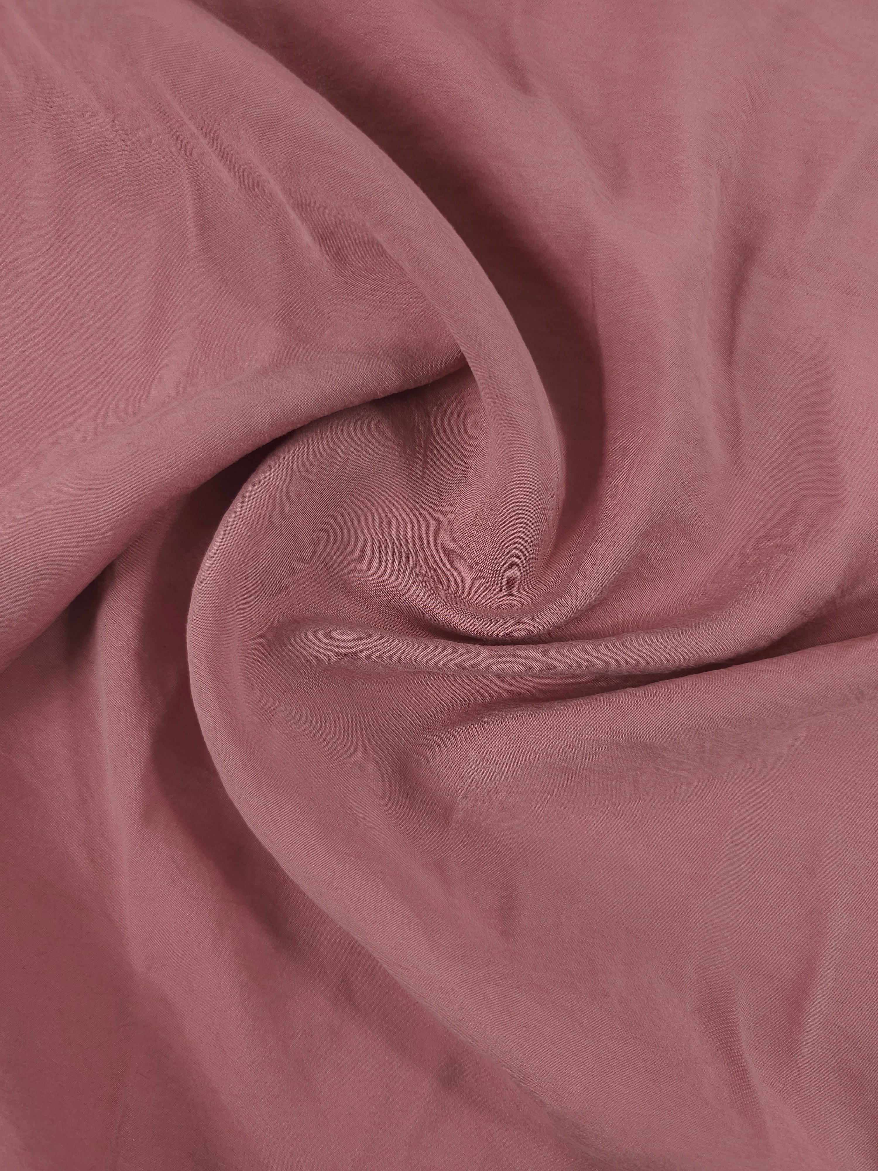 Powder Rose Poly Cupro Modal *DEFECT*