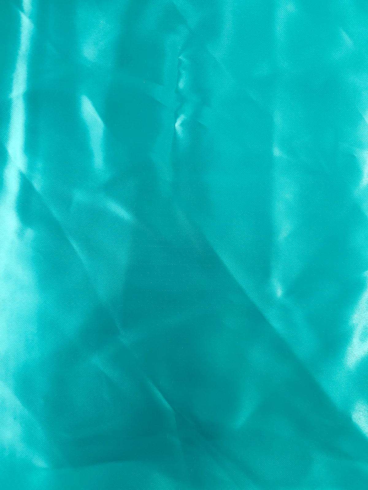 Turquoise Satin- 1.6m piece