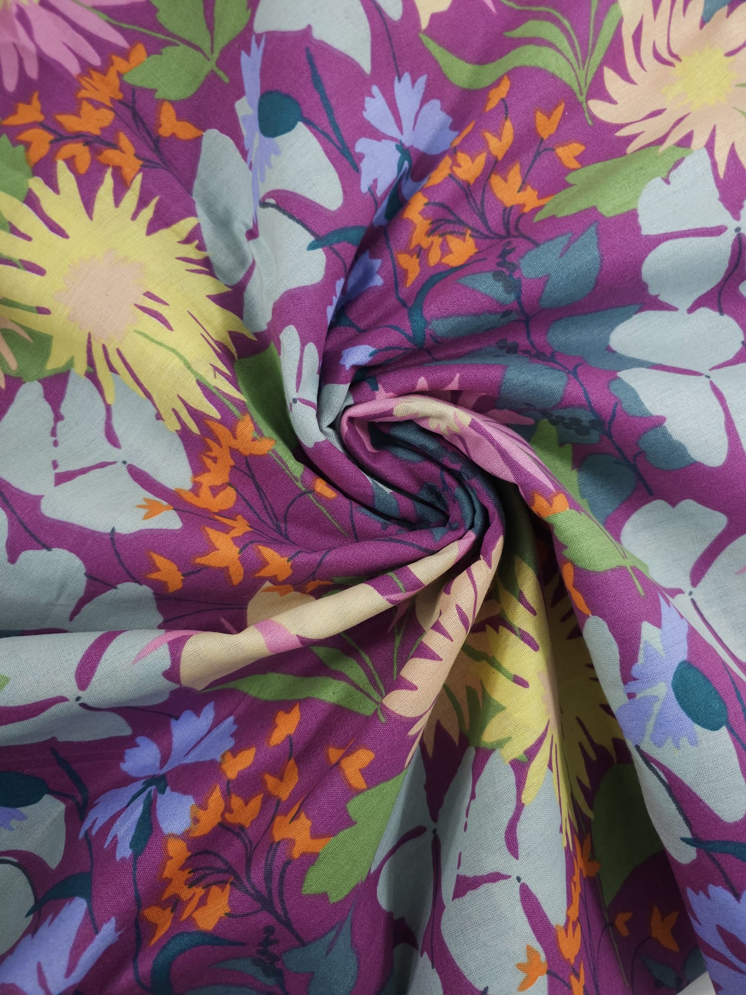Violet Verve Cotton - 1.3m Piece