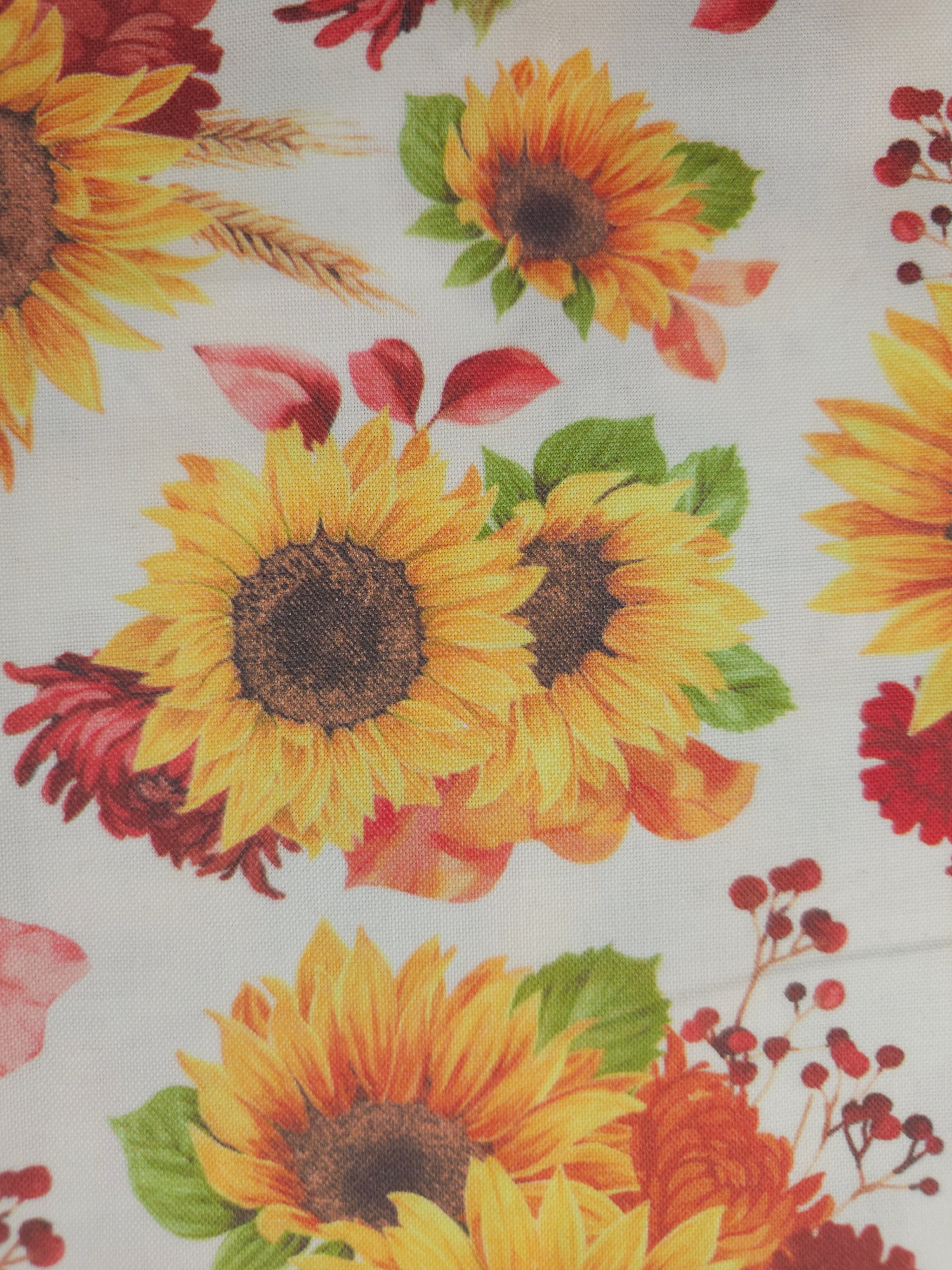 Sunflower 100% Cotton- 1.3m