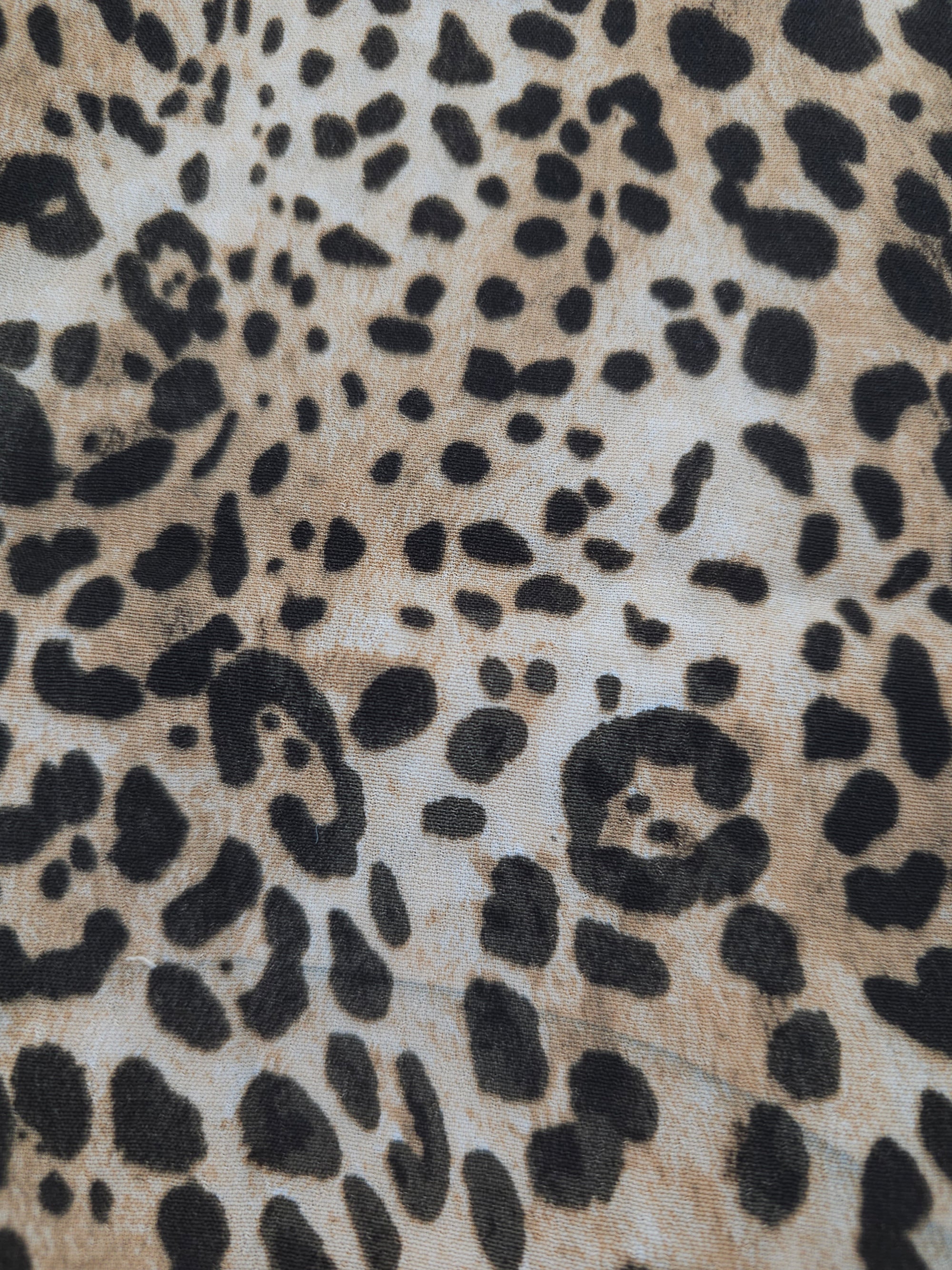 Cheetah viscose- 2m piece