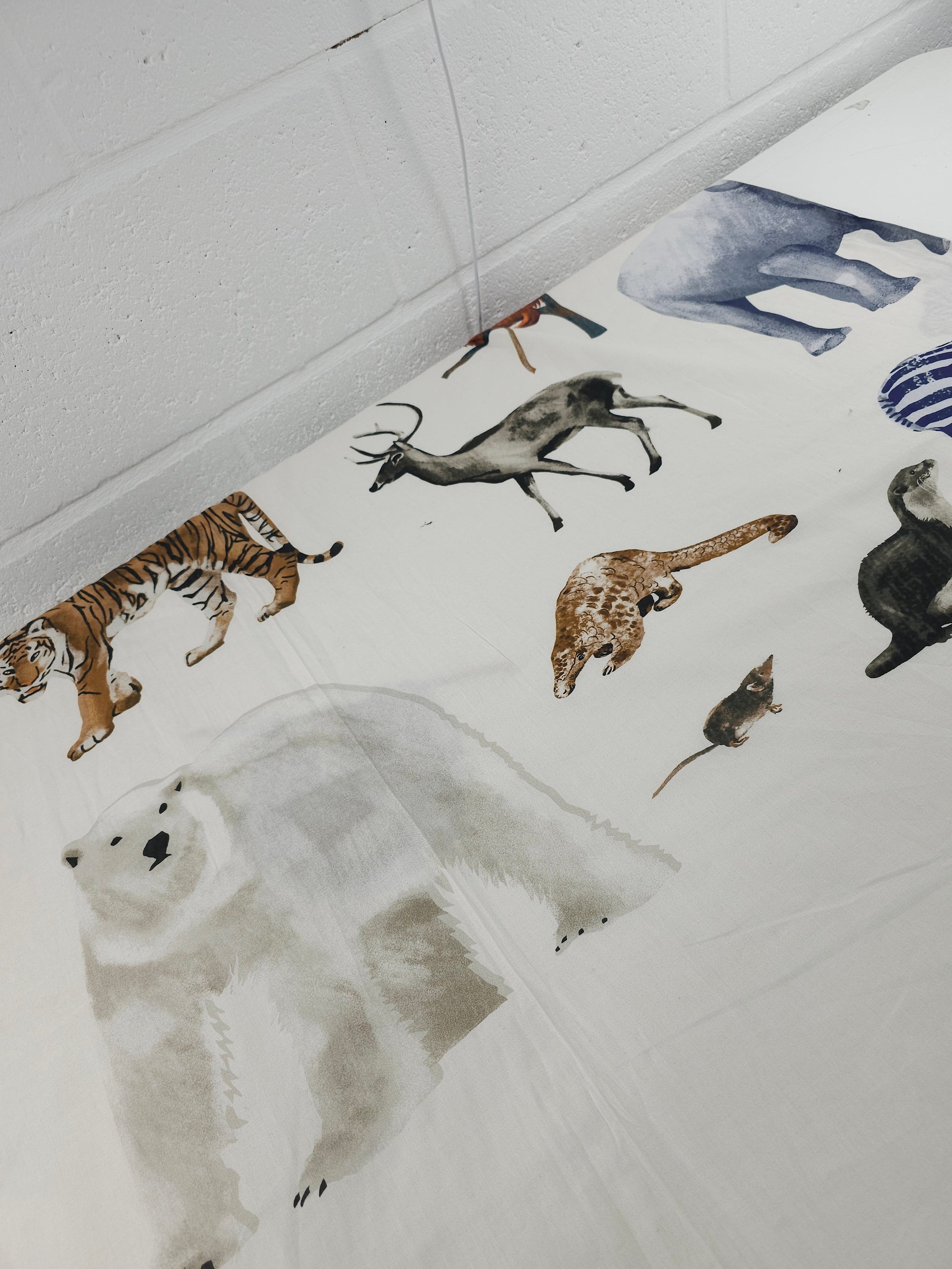 Safari Animals 100% Cotton 114" *EXTRA WIDE* - 2m Panel