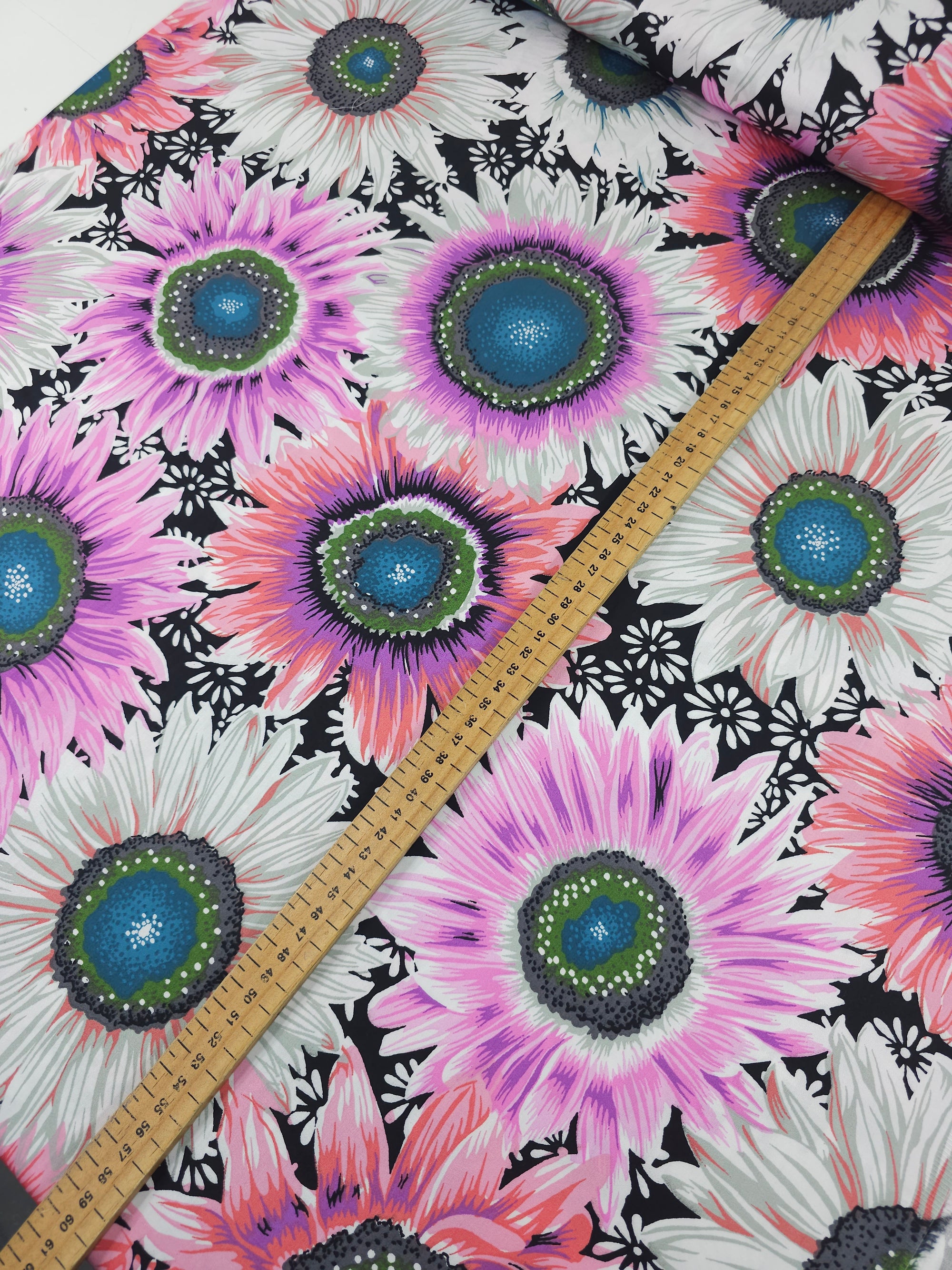 Van Gogh Floral Cotton Sateen 108" - Kaffe Fassett *EXTRA WIDE*