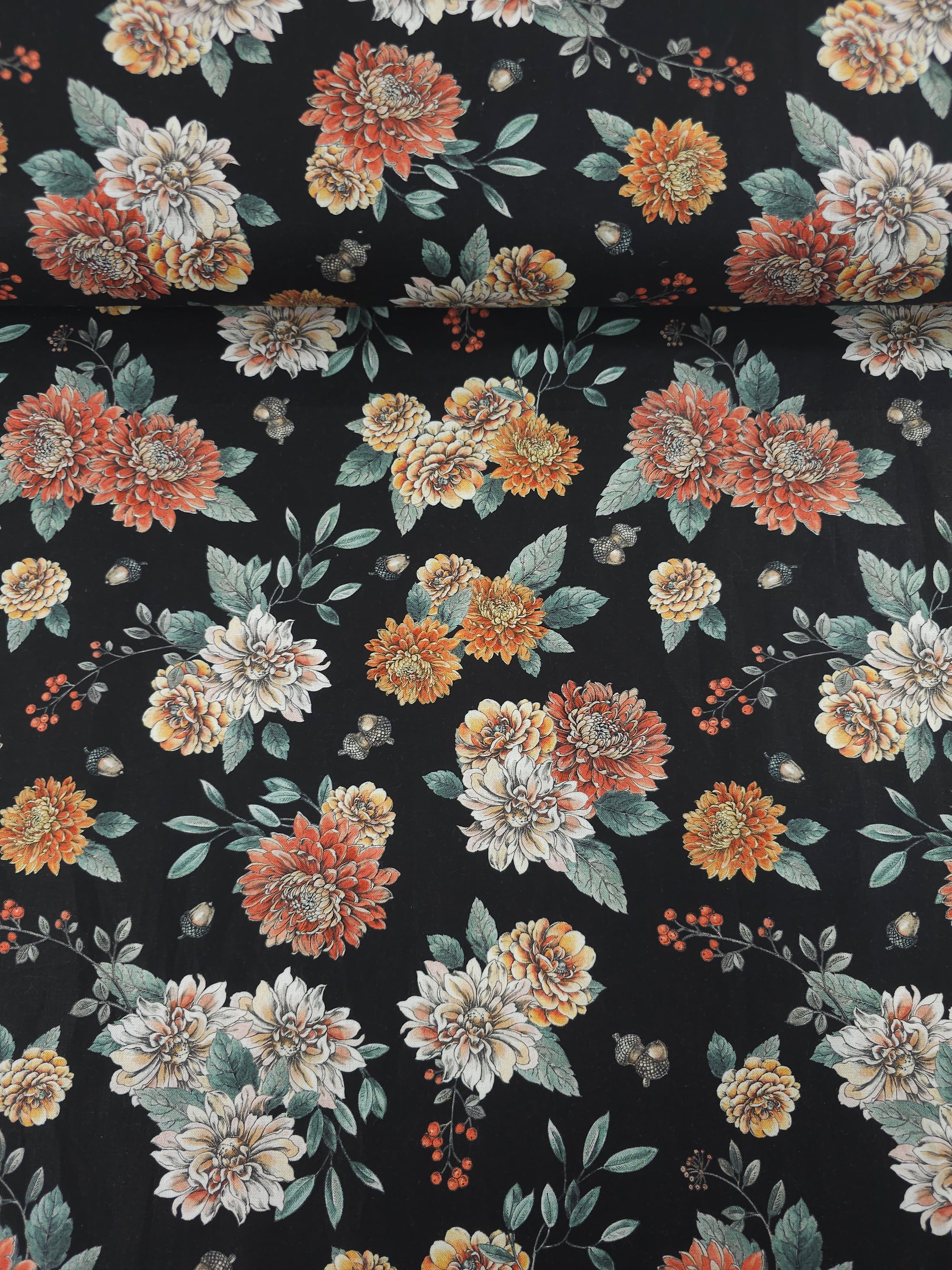 Vintage Floral 100% Cotton