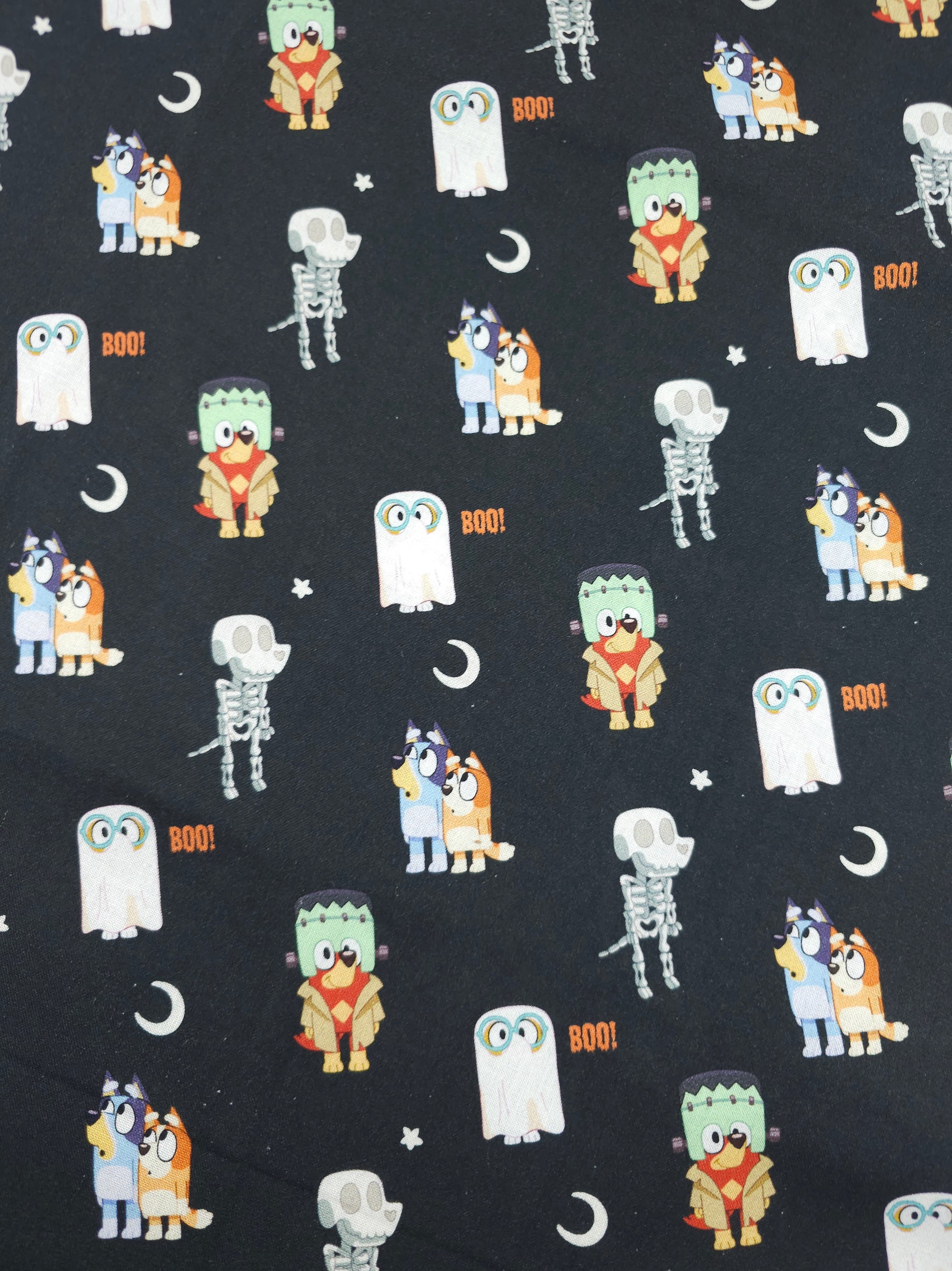 *B*L*U*E*Y* *A*N*D* *B*I*N*G*O Boo 100% Cotton