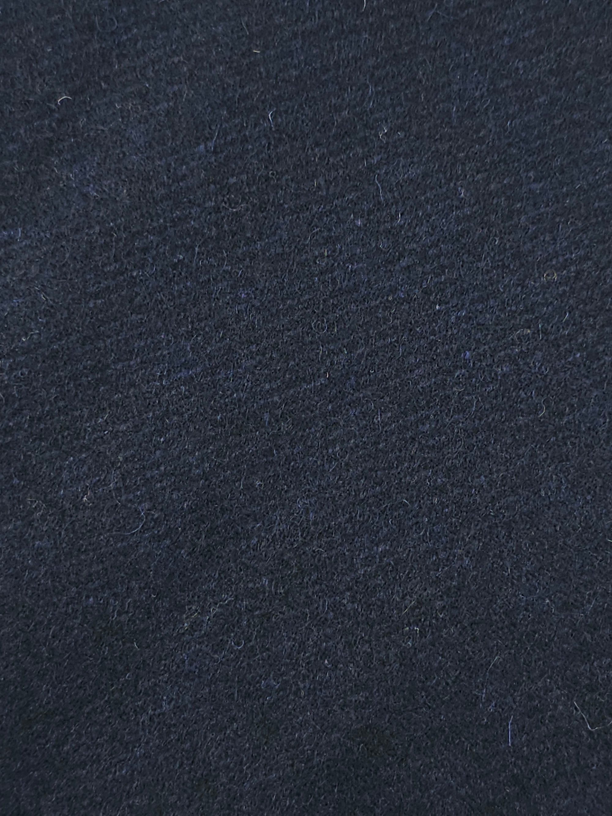 Navy/Black Twill Mediumweight Soft 100% Wool *ABRAHAM MOON*