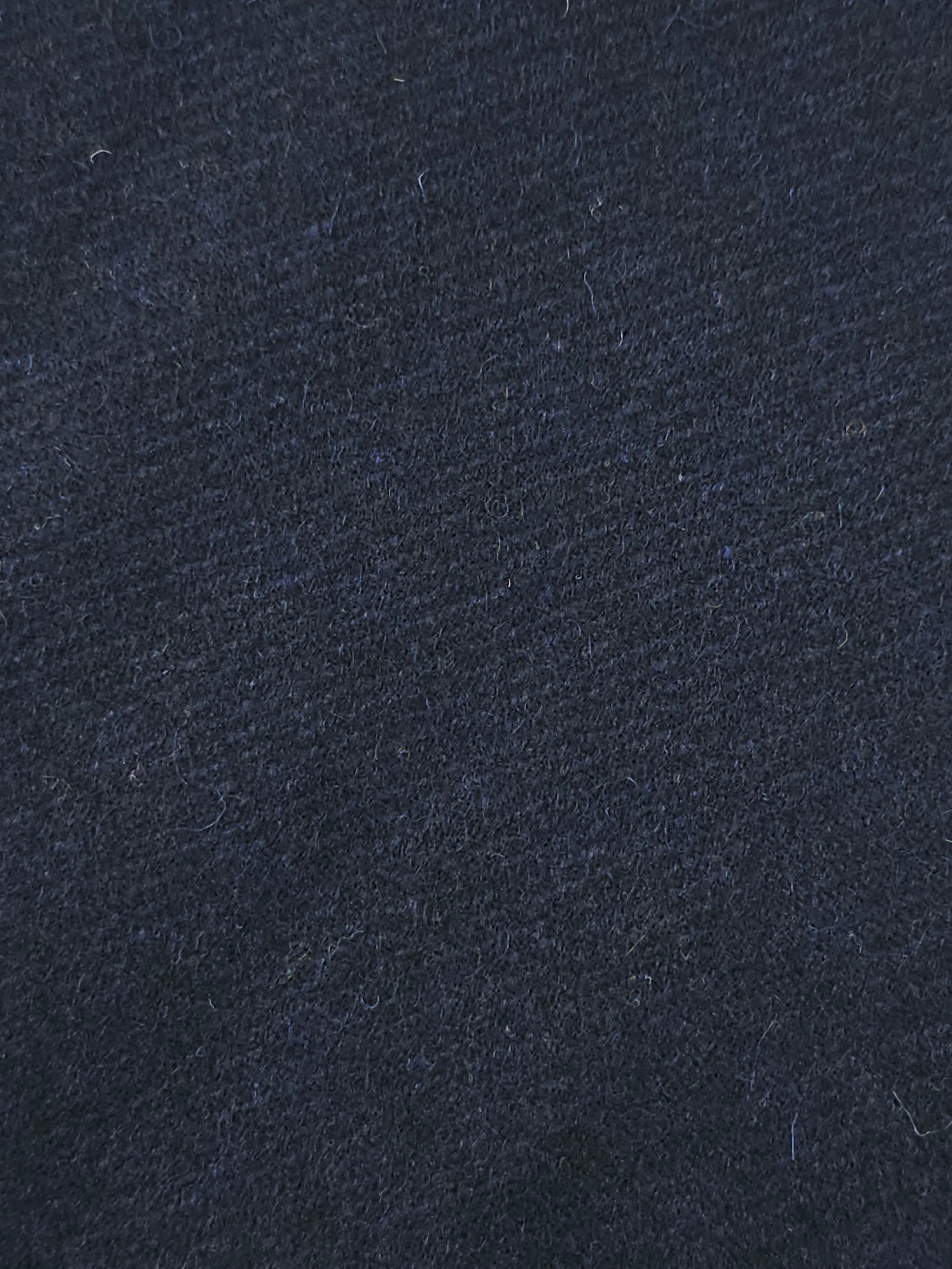Navy/Black Twill Mediumweight Soft 100% Wool *ABRAHAM MOON*