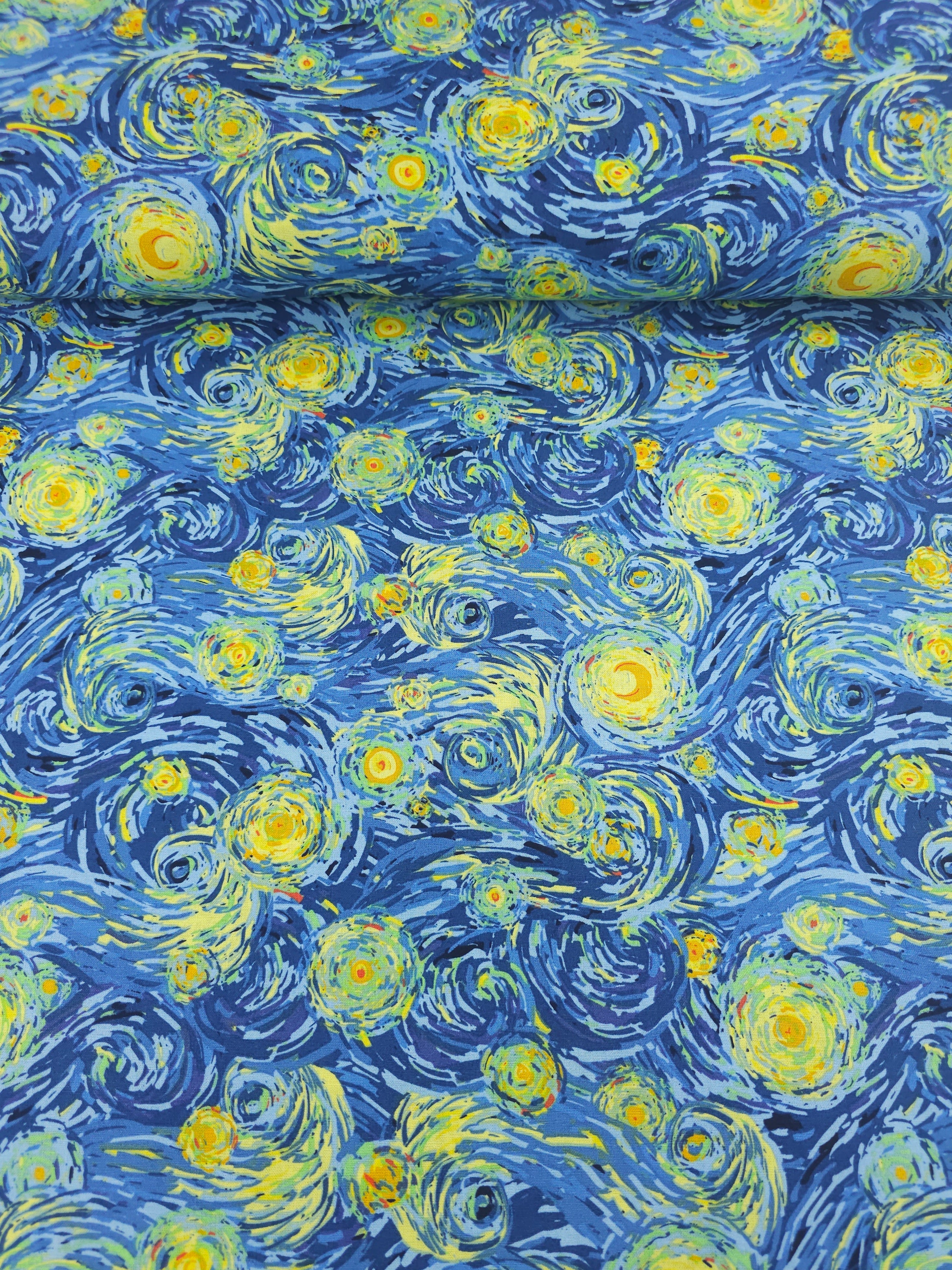Van Gogh Starry Night 100% Cotton