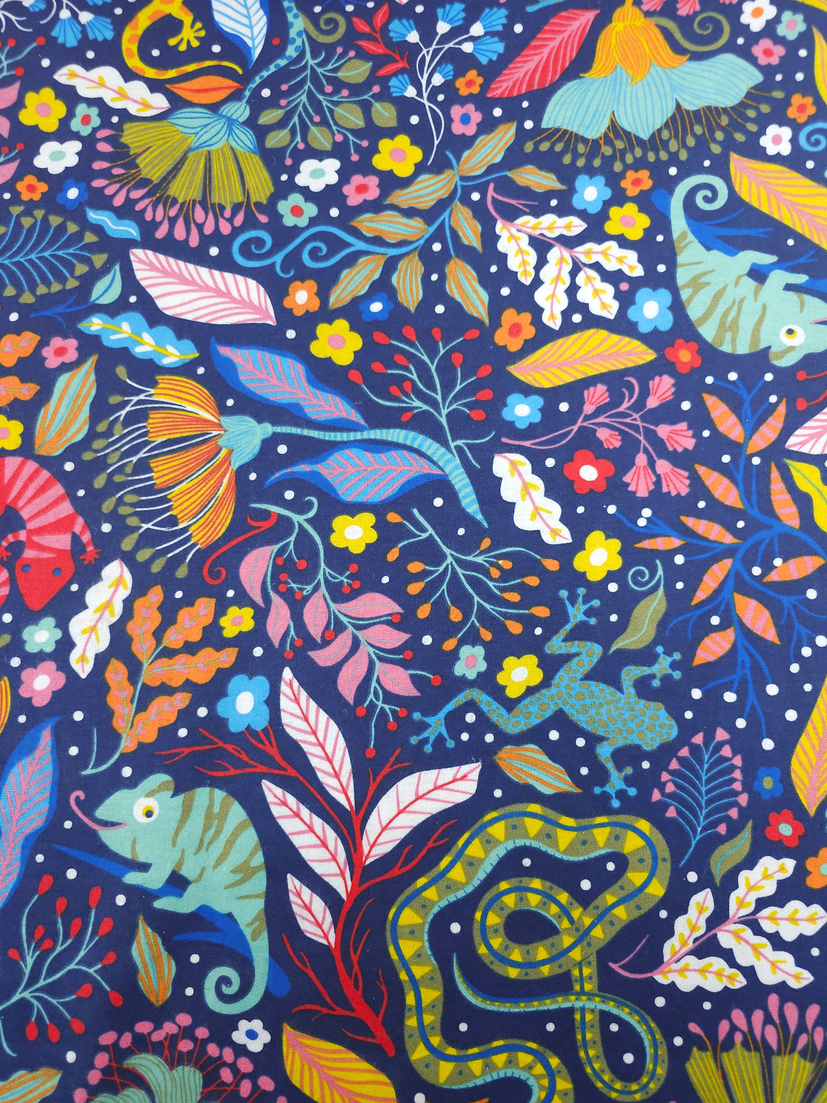 Psychedelic Wild Forest Lightweight Cotton
