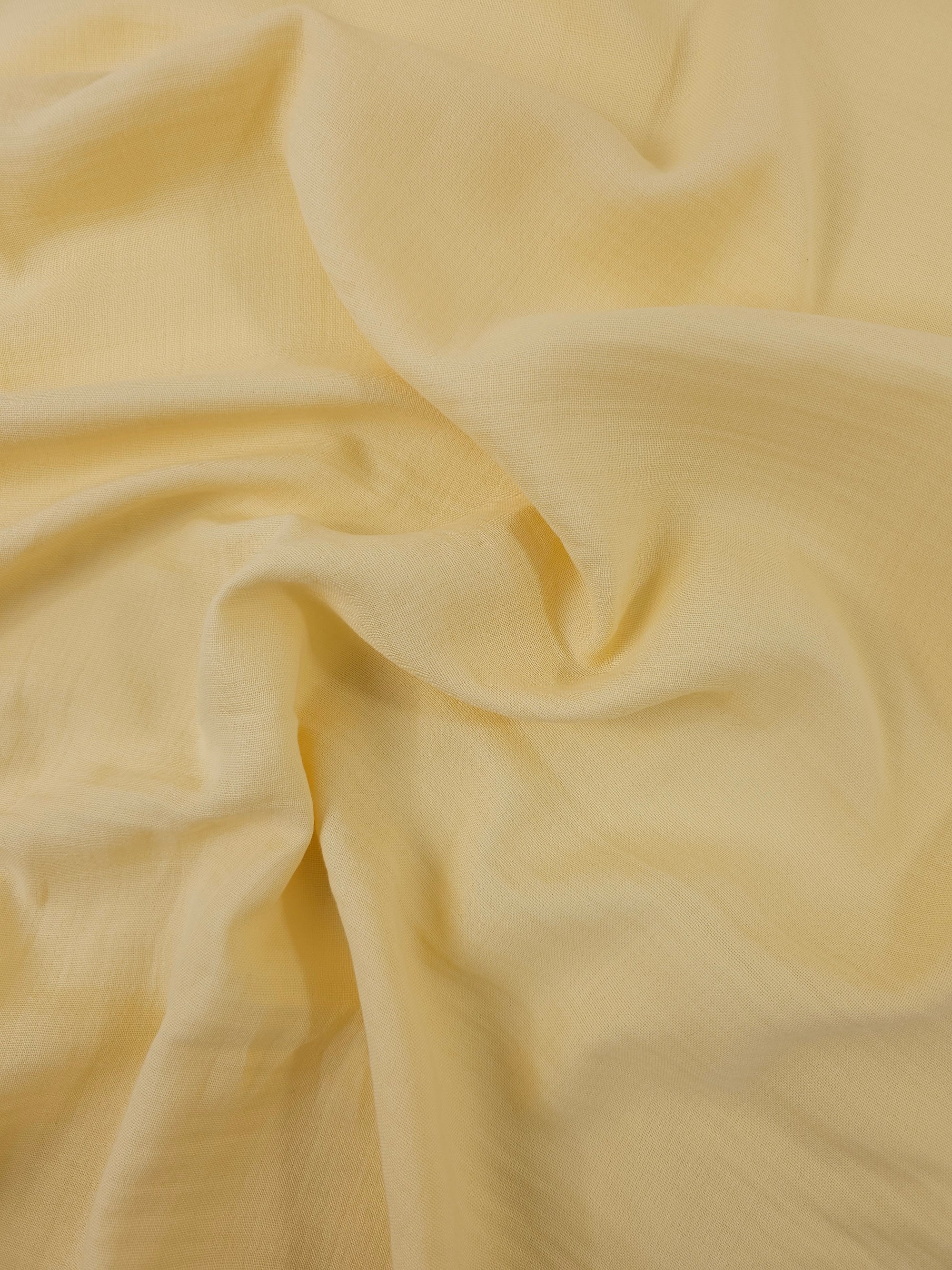 Butter Yellow Double Gauze
