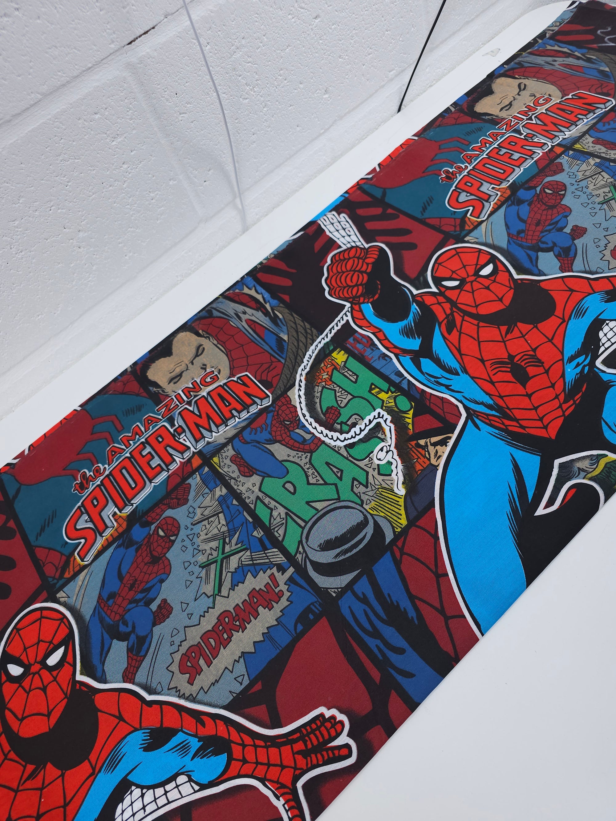 Spider-Man Comic 100% Cotton 80" *EXTRA WIDE*