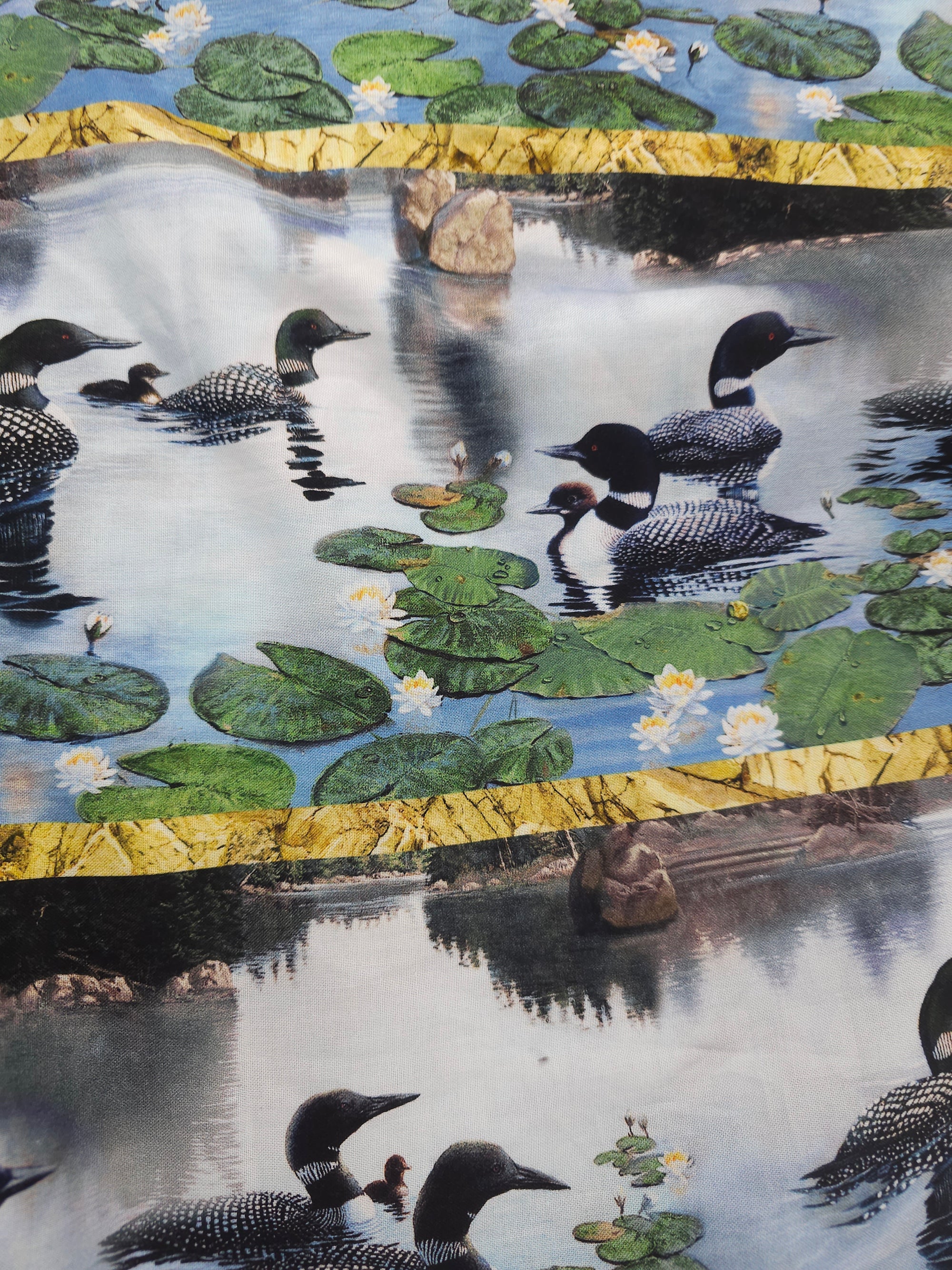 Geese river Cotton- 2.5m piece