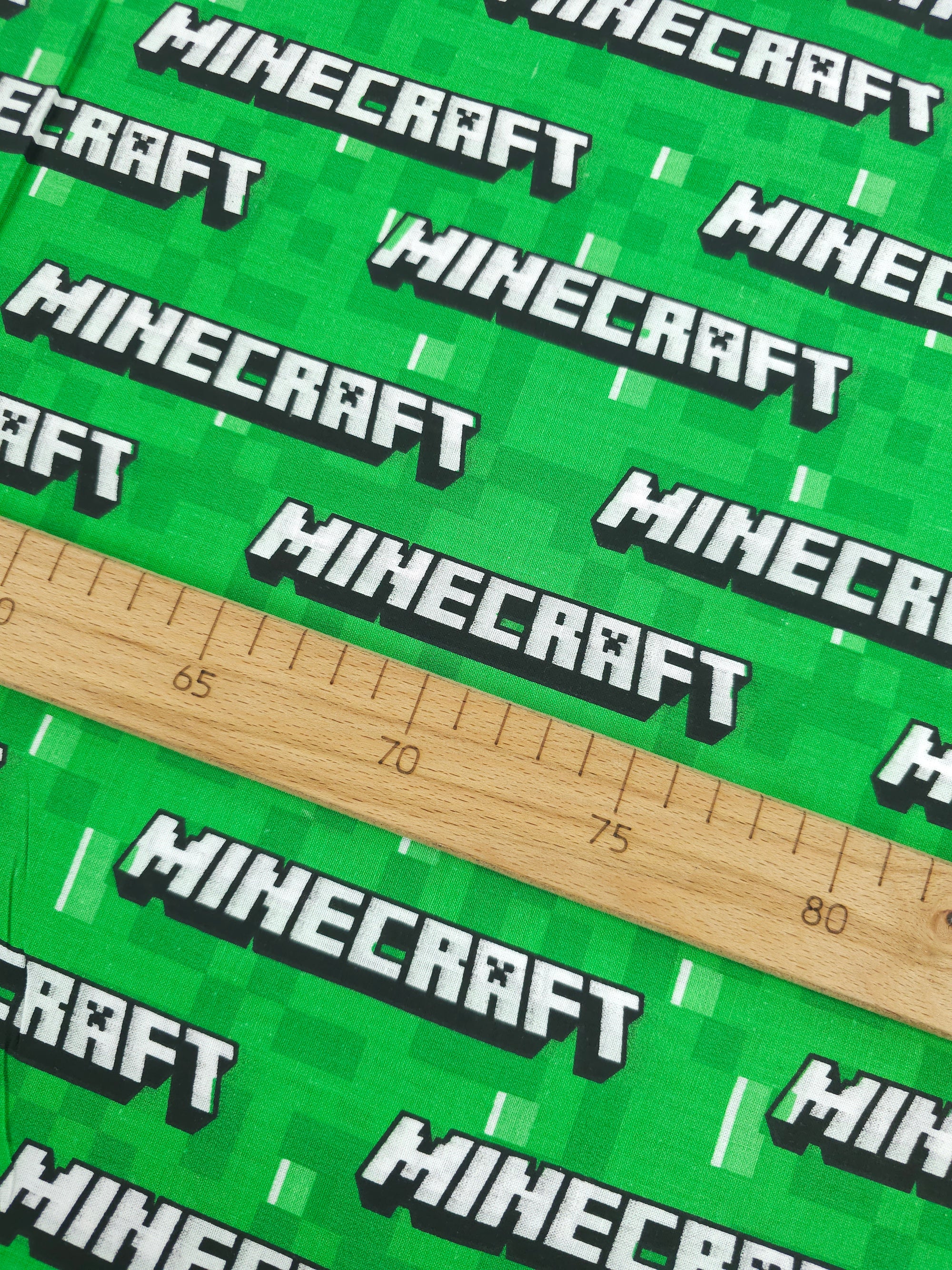 Minecraft Logo 100% Cotton 88" *EXTRA WIDE*