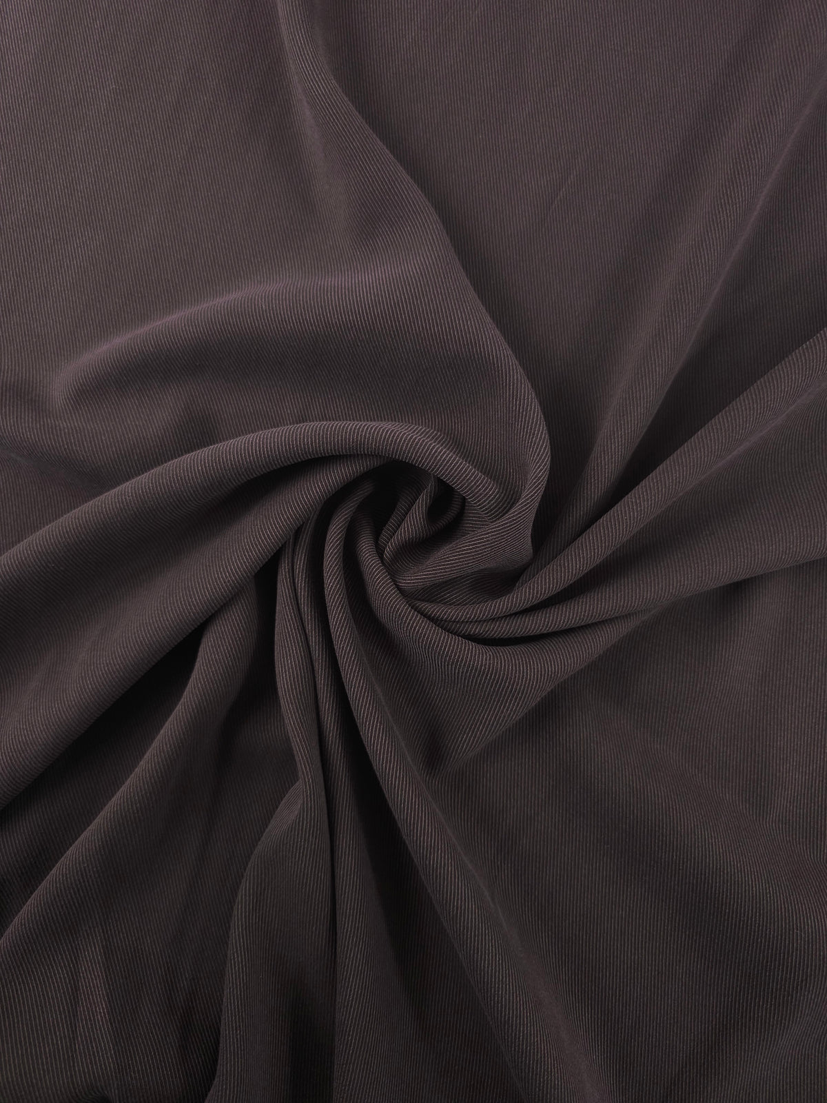 Cool Brown Sandwashed Tencel Twill
