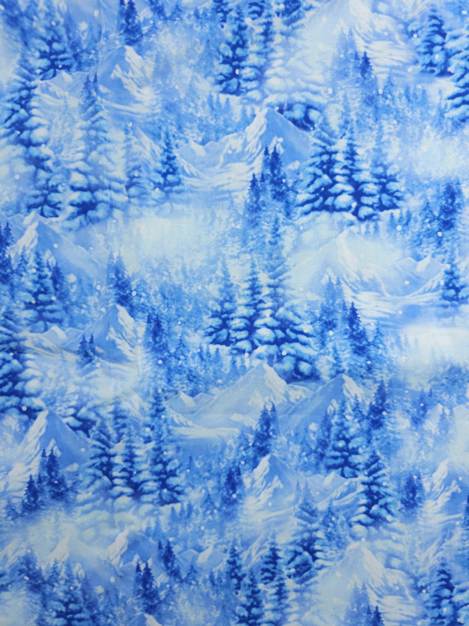 Frost Winter Scenic Cotton - 3.4m piece