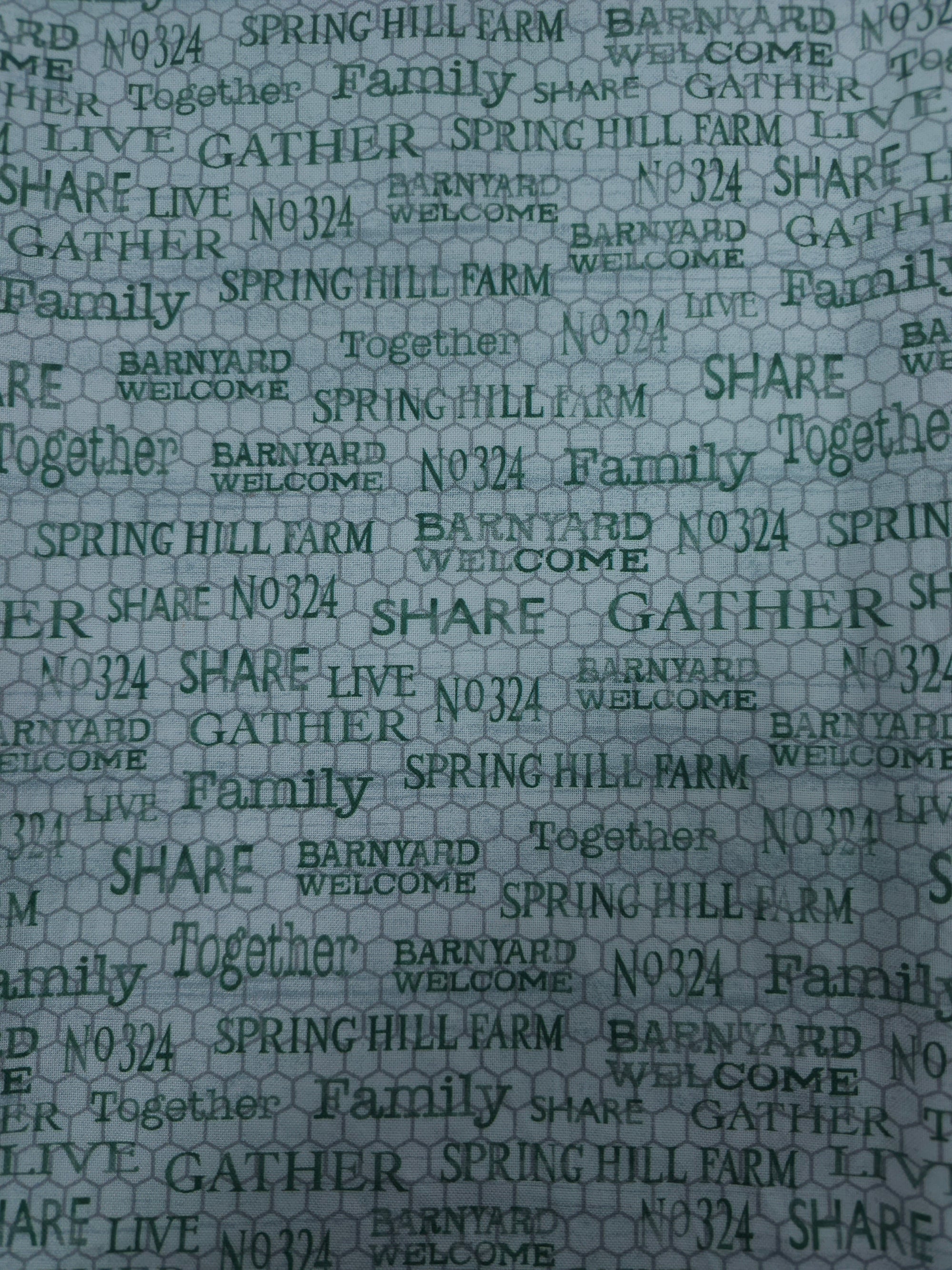 Farmyard Cotton- 2.7m