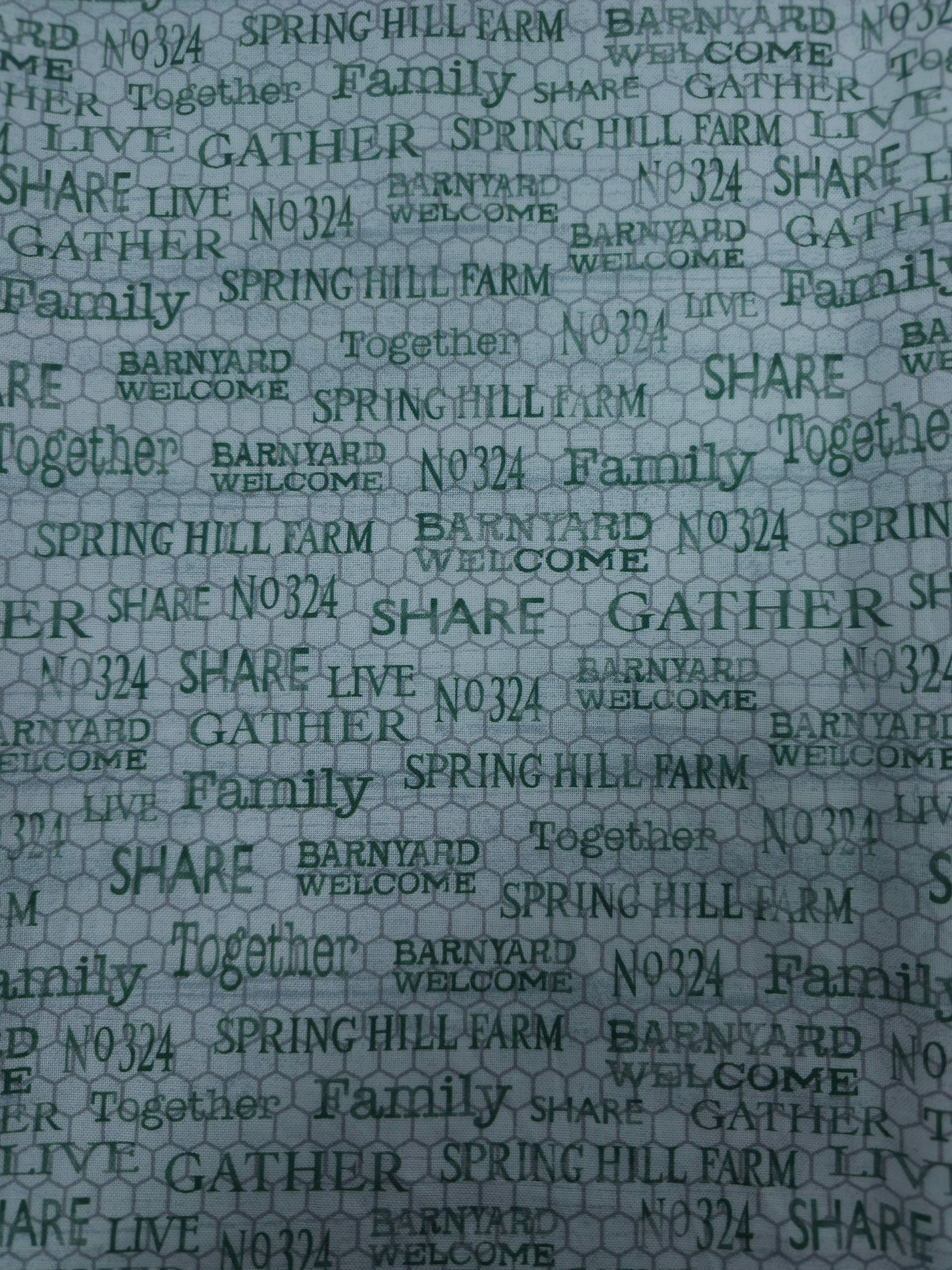 Farmyard Cotton- 2.7m