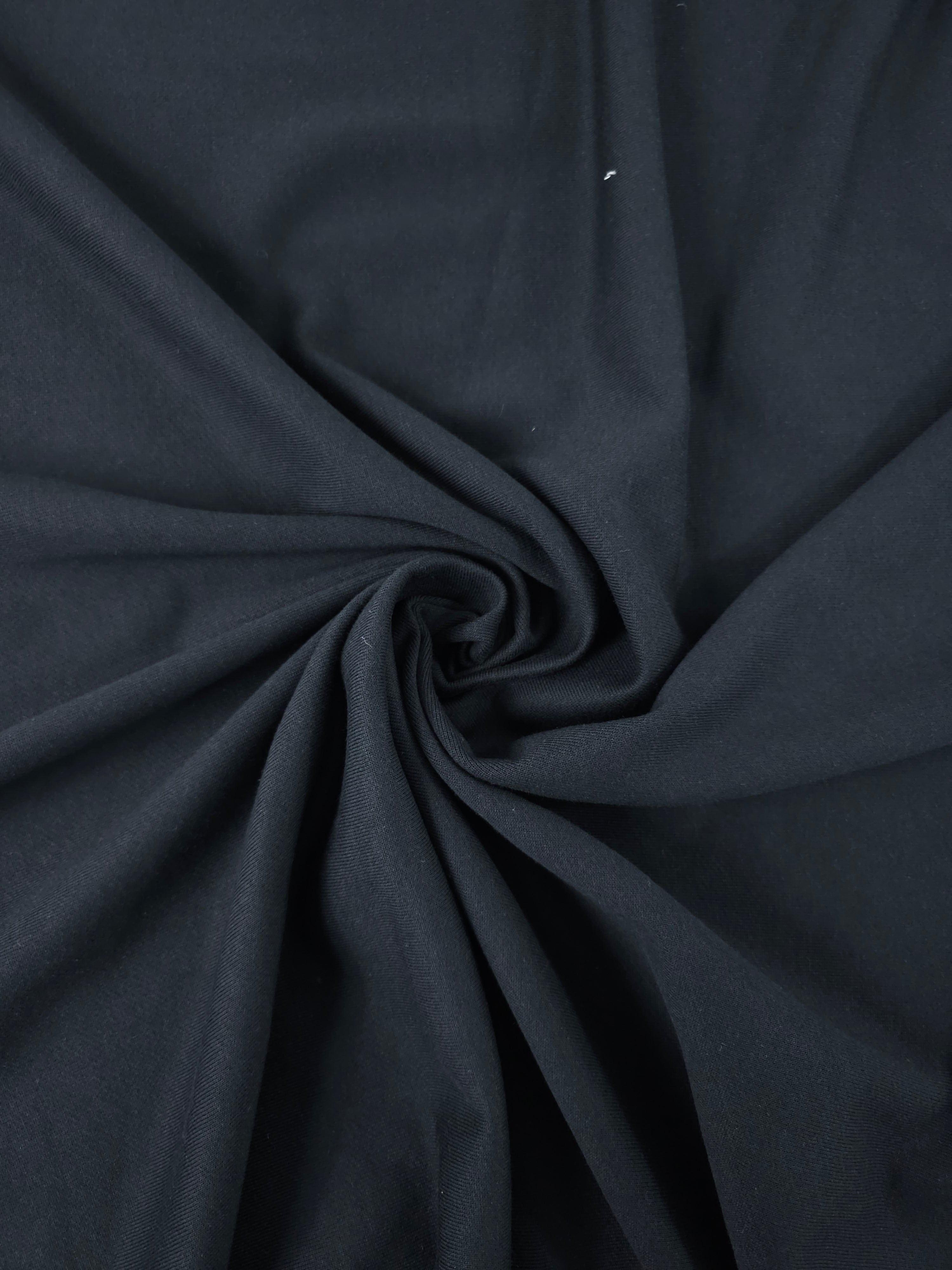 Black Fleece Backed Terry