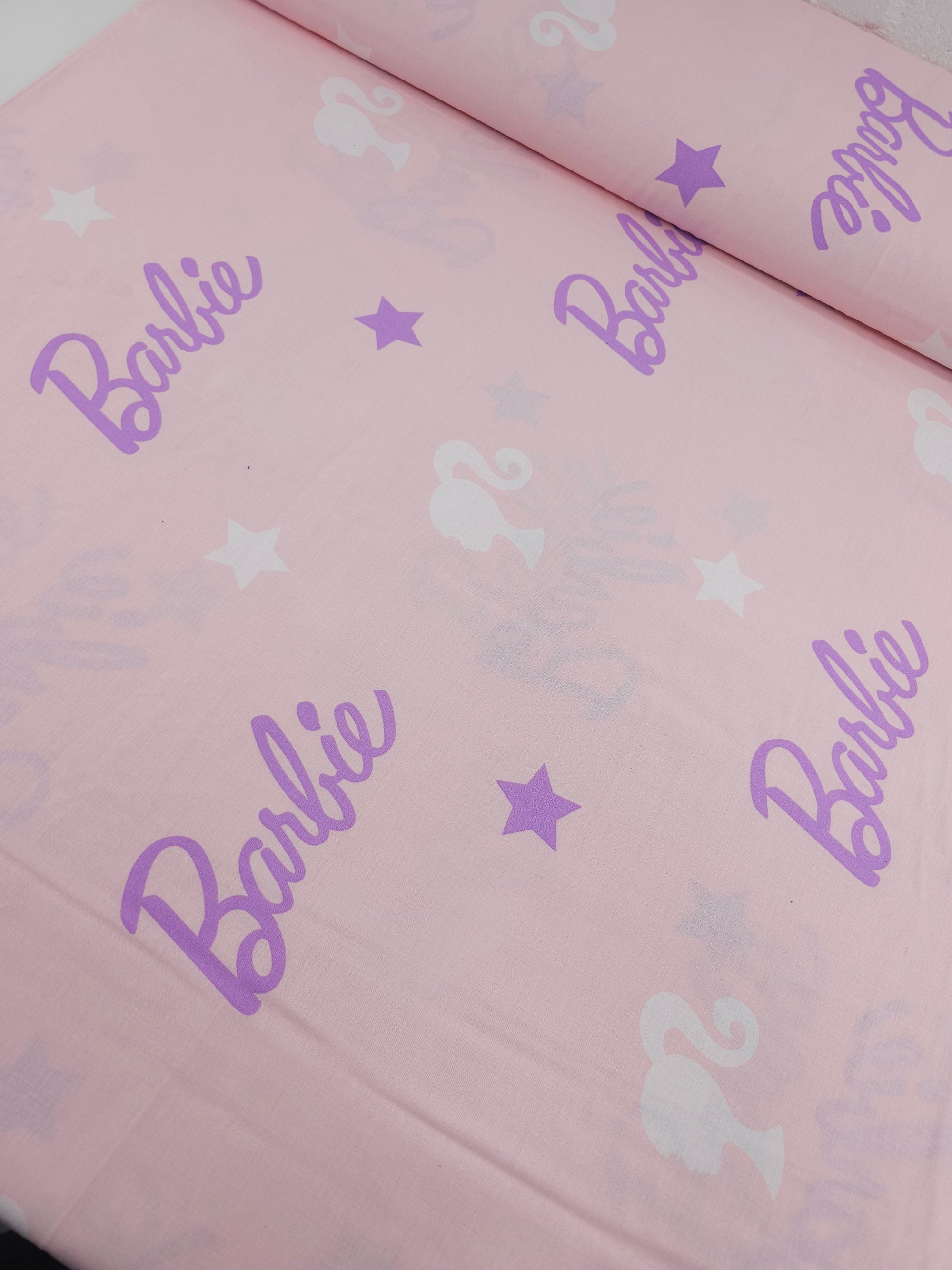 B*A*R*B*I*E Logo 100% Cotton 112" *EXTRA WIDE*