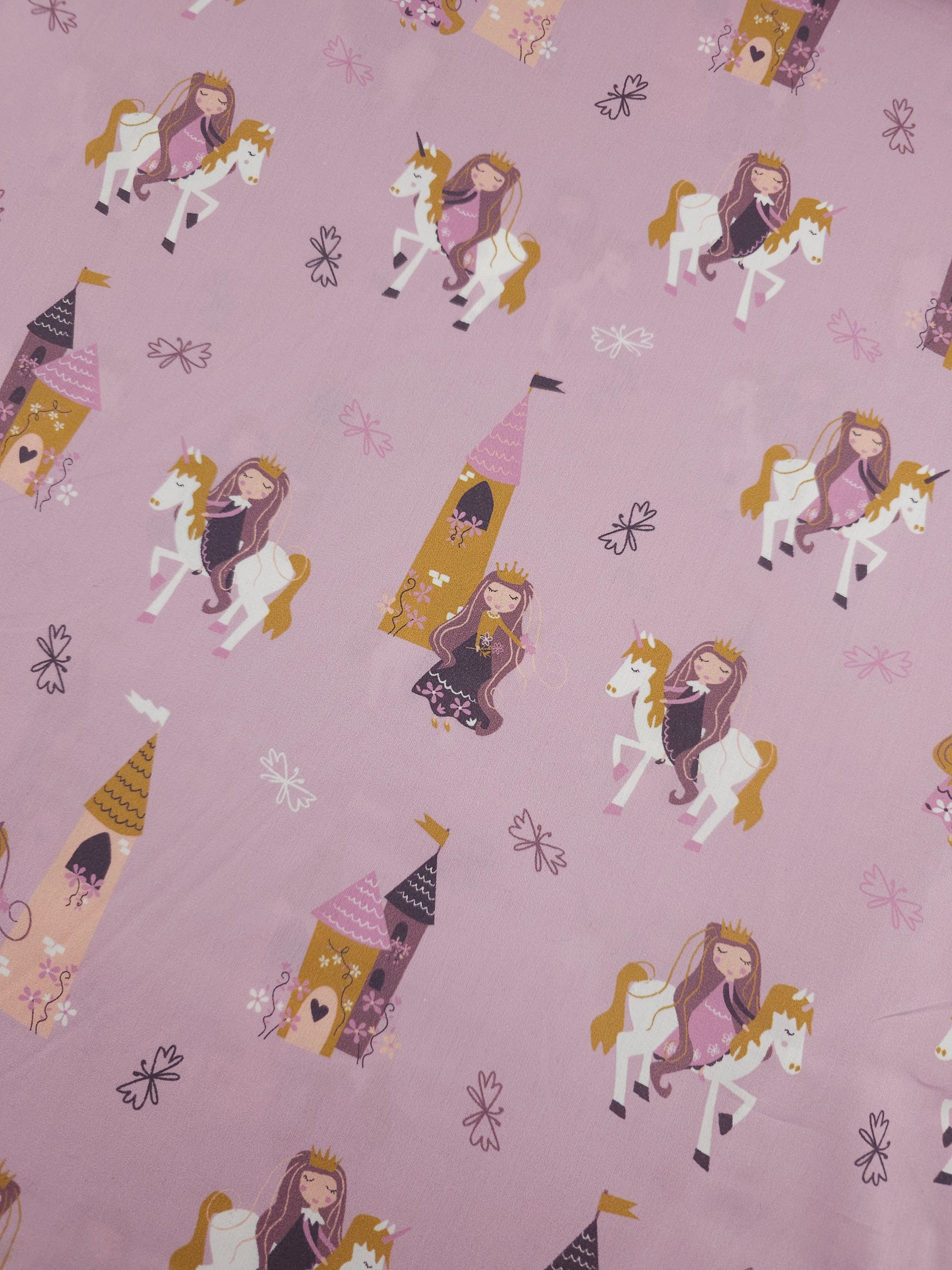 Princess Castle 100% Cotton 57"