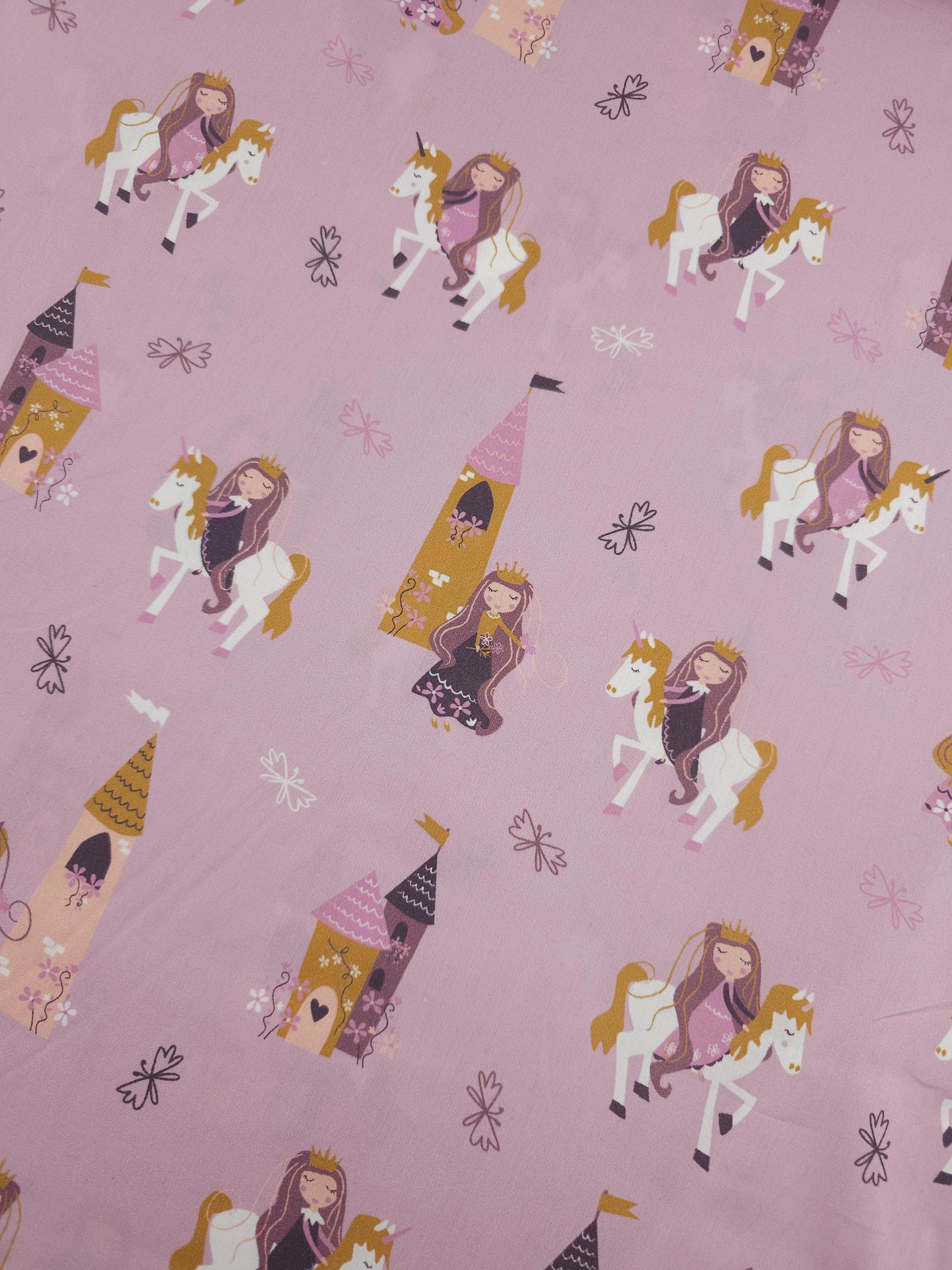 Princess Castle 100% Cotton 57"