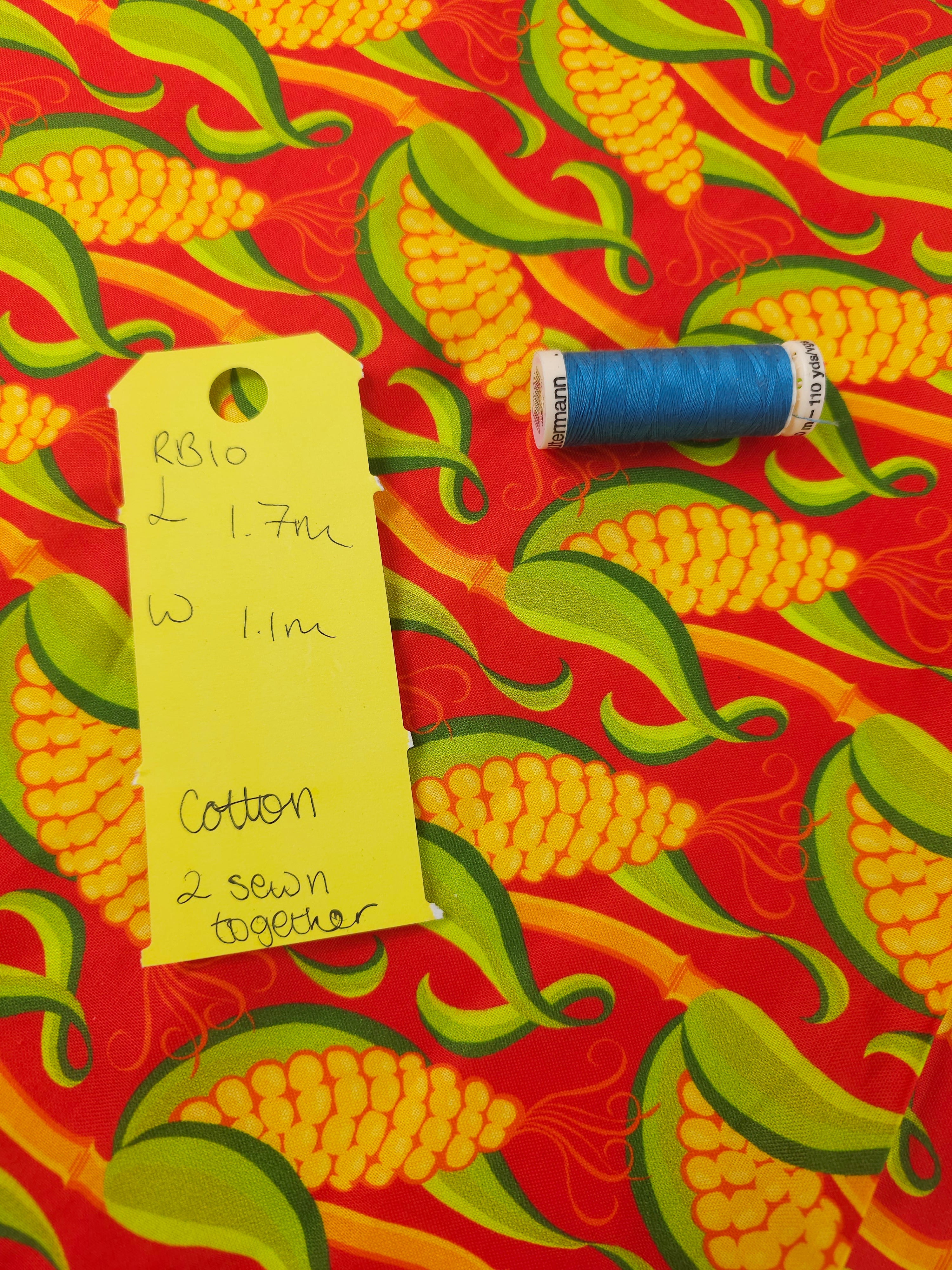 Corn on the cob Cotton- 1.7m piece