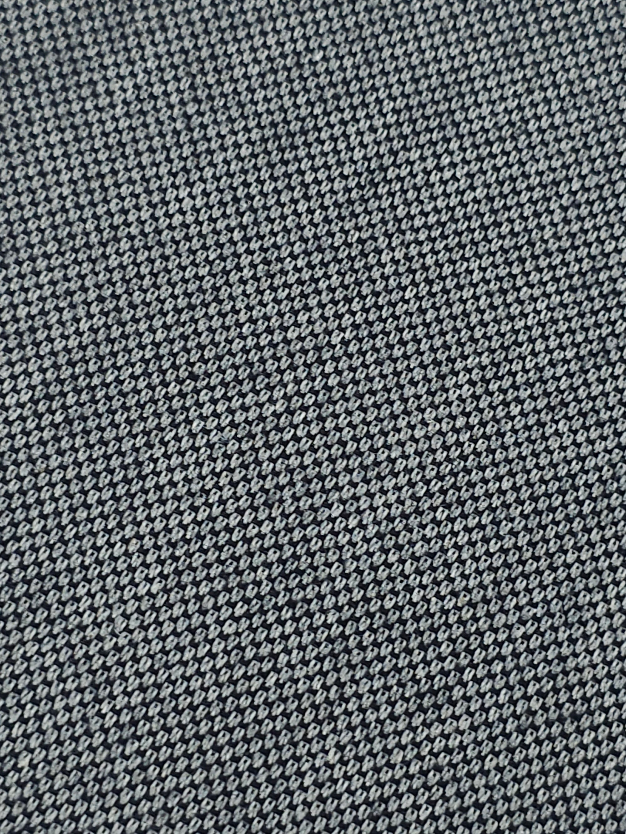 Black Pique Denim