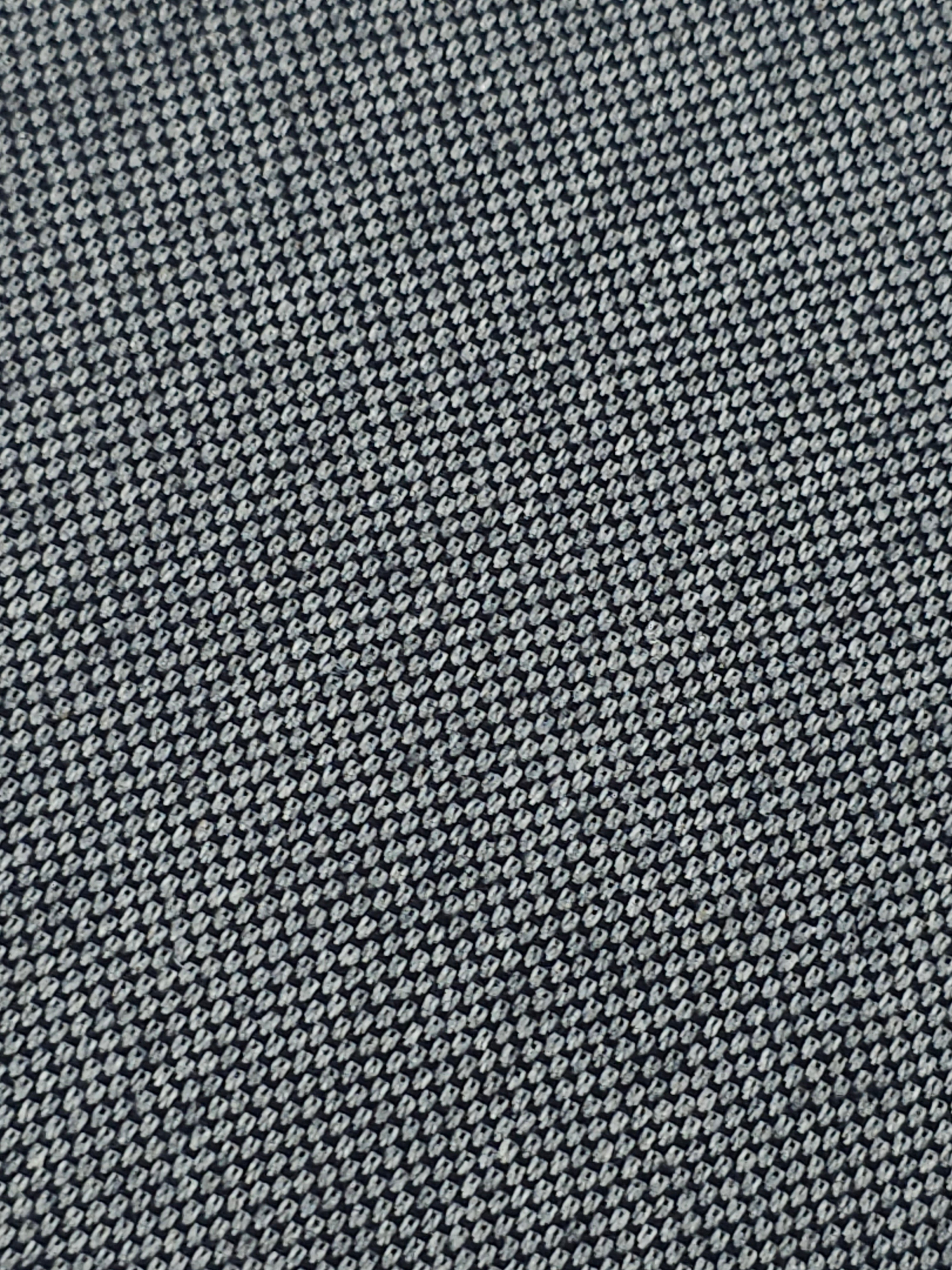Black Pique Denim