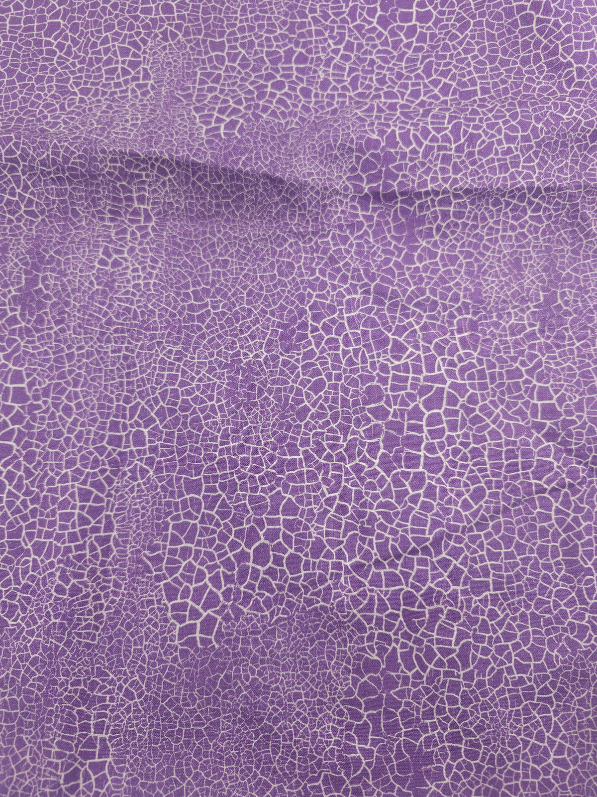 Lilac crackle Cotton- 2m piece