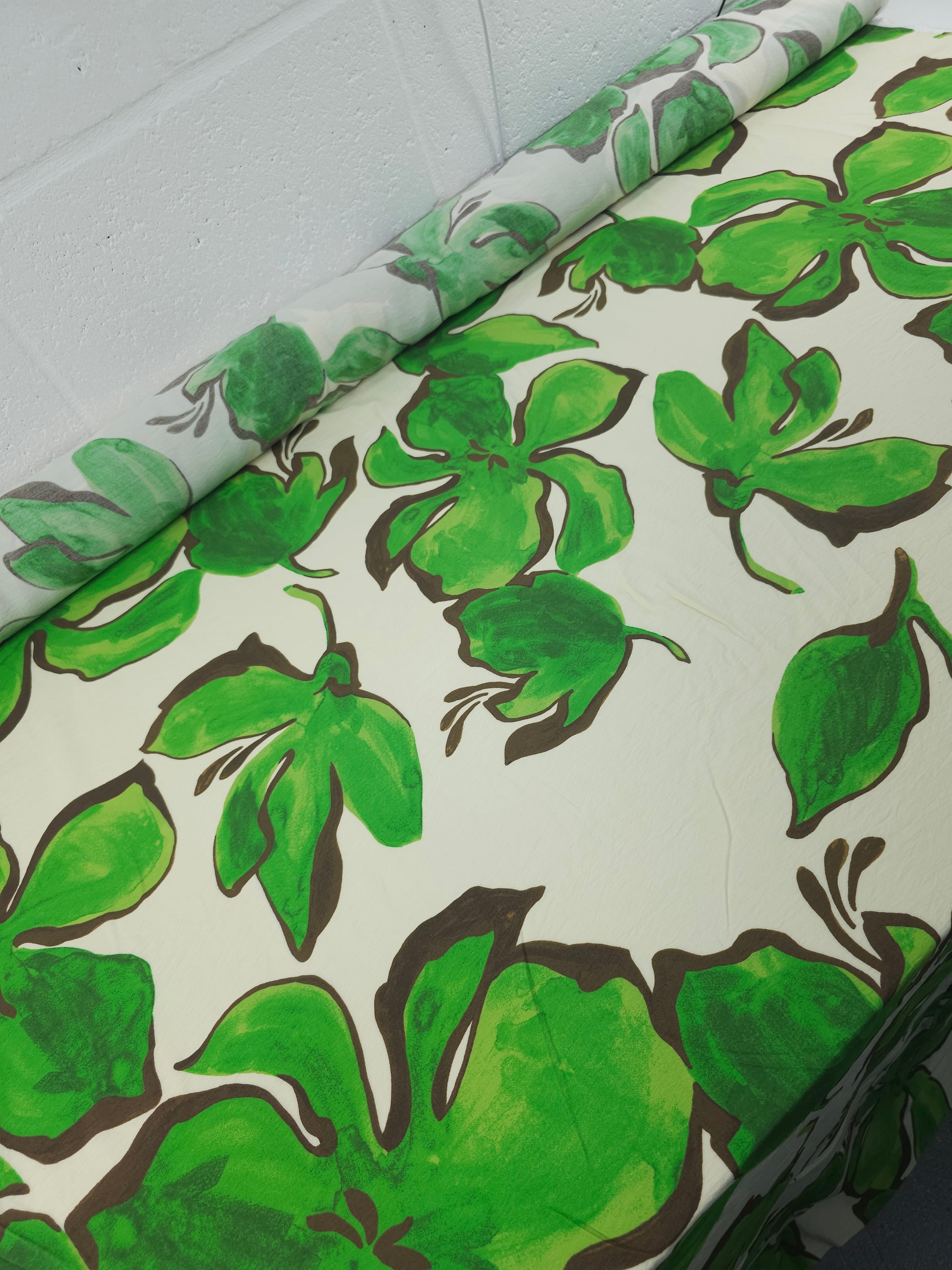 Light Green Large Wonder Floral Modal