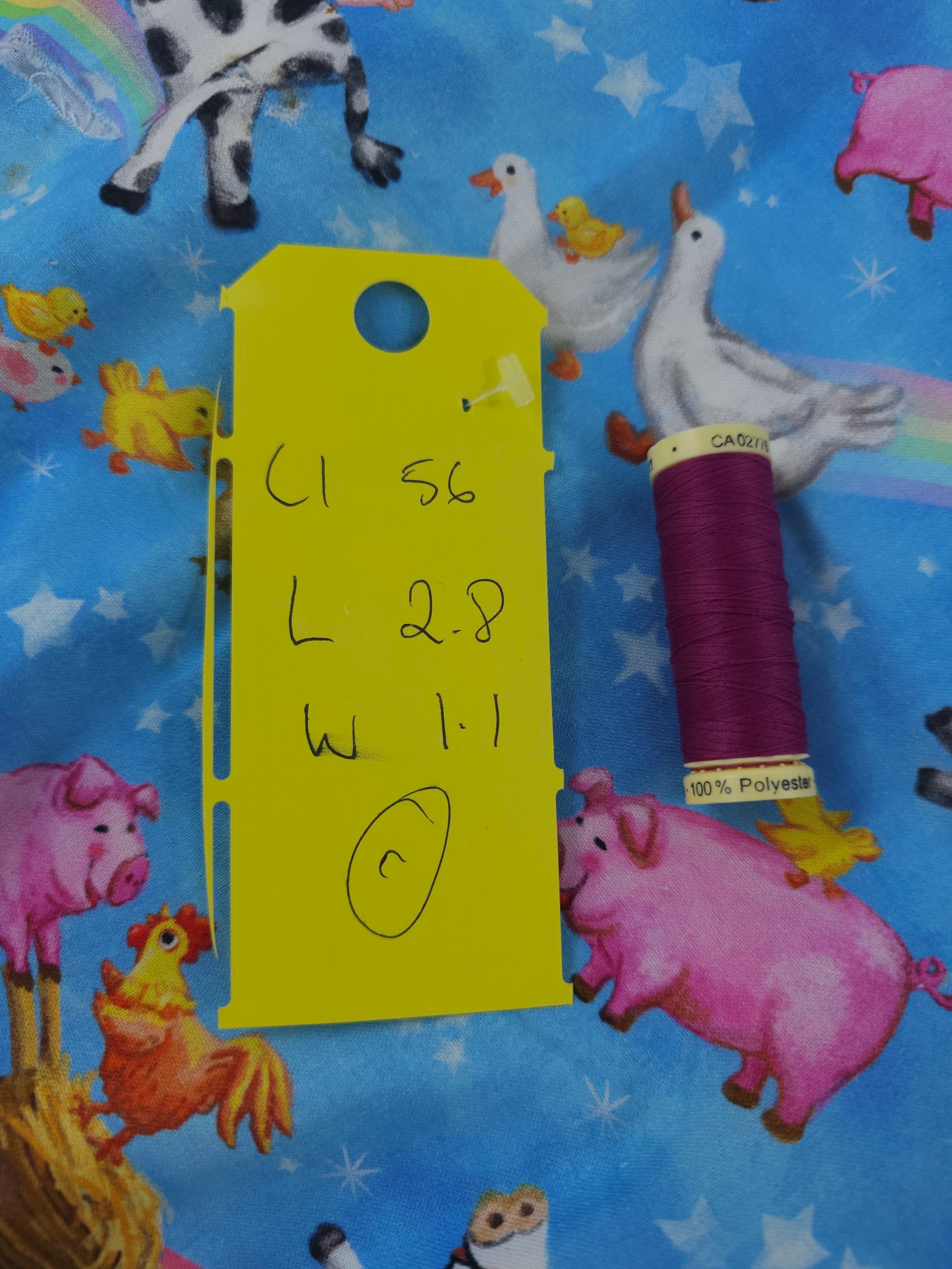 Fairytale farmyard Cotton- 2.8m piece