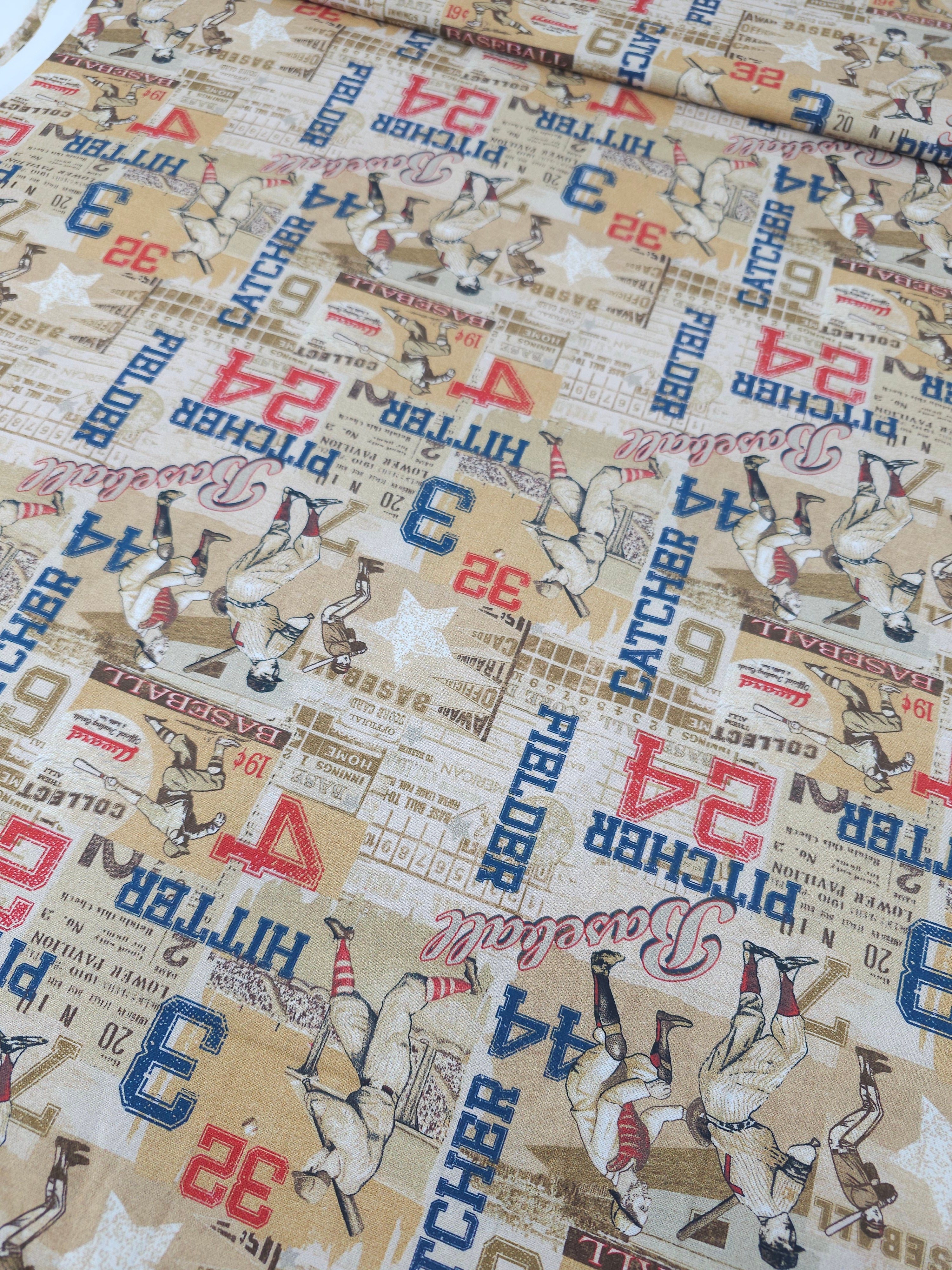 Baseball Positions 100% Cotton