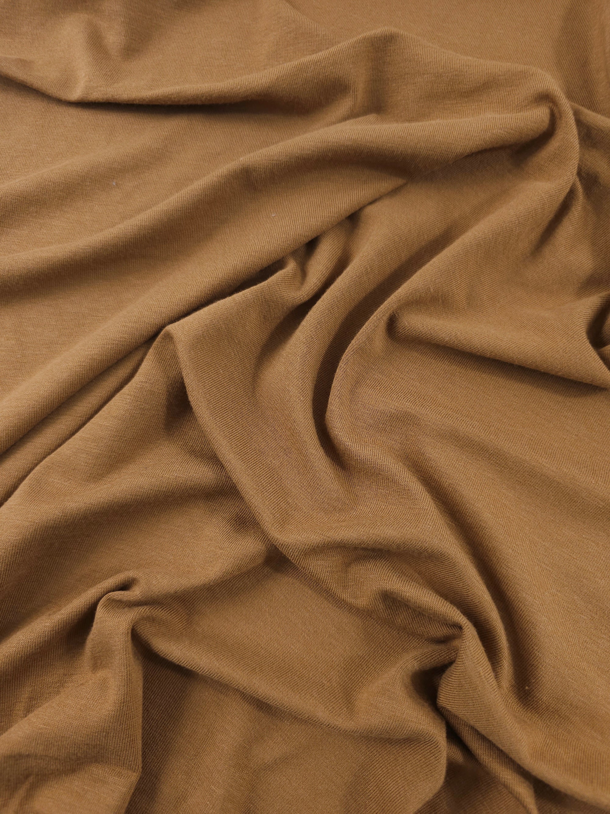 Bronze Organic Bamboo Cotton Jersey