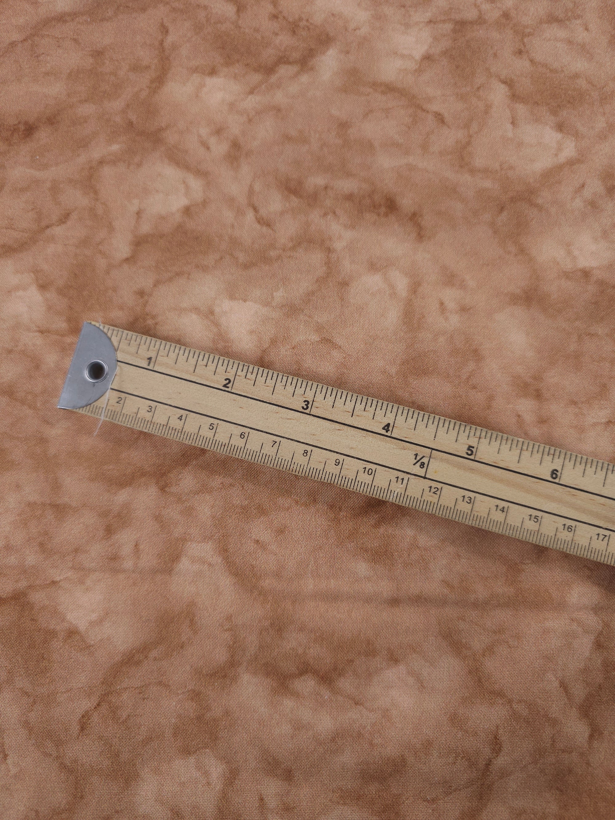 Pale Brown Smokey Marble 100% Cotton